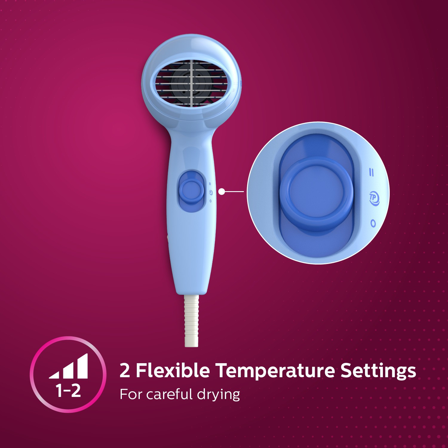 Image of PHILIPS HP8100 /60 Hair Dryer