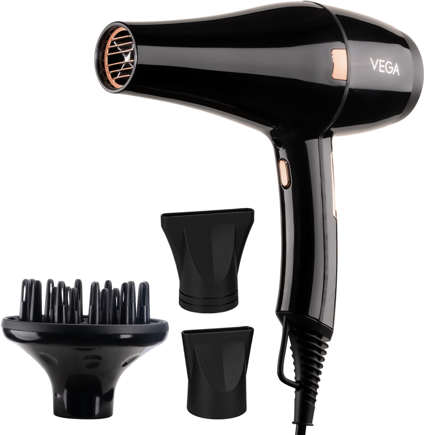 Image of Ikonic Professional IK-183 HAIR DRYER Hair Dryer (1800 W, Black)