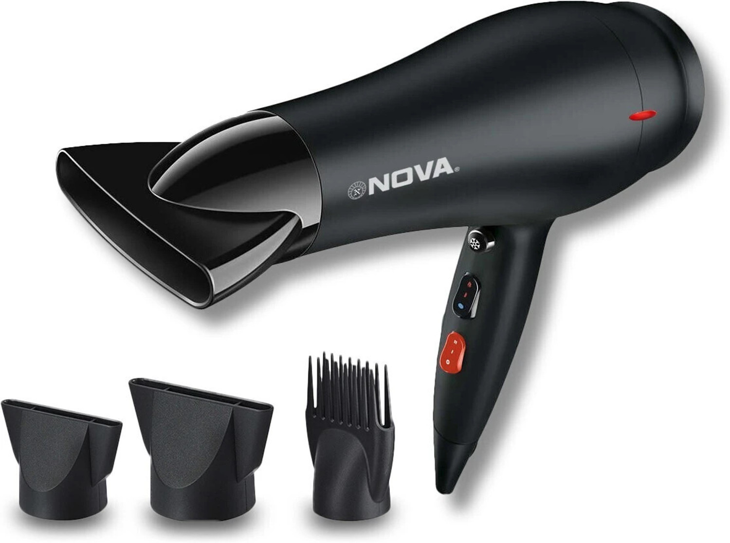 Image of Ikonic Professional IK-183 HAIR DRYER Hair Dryer (1800 W, Black)