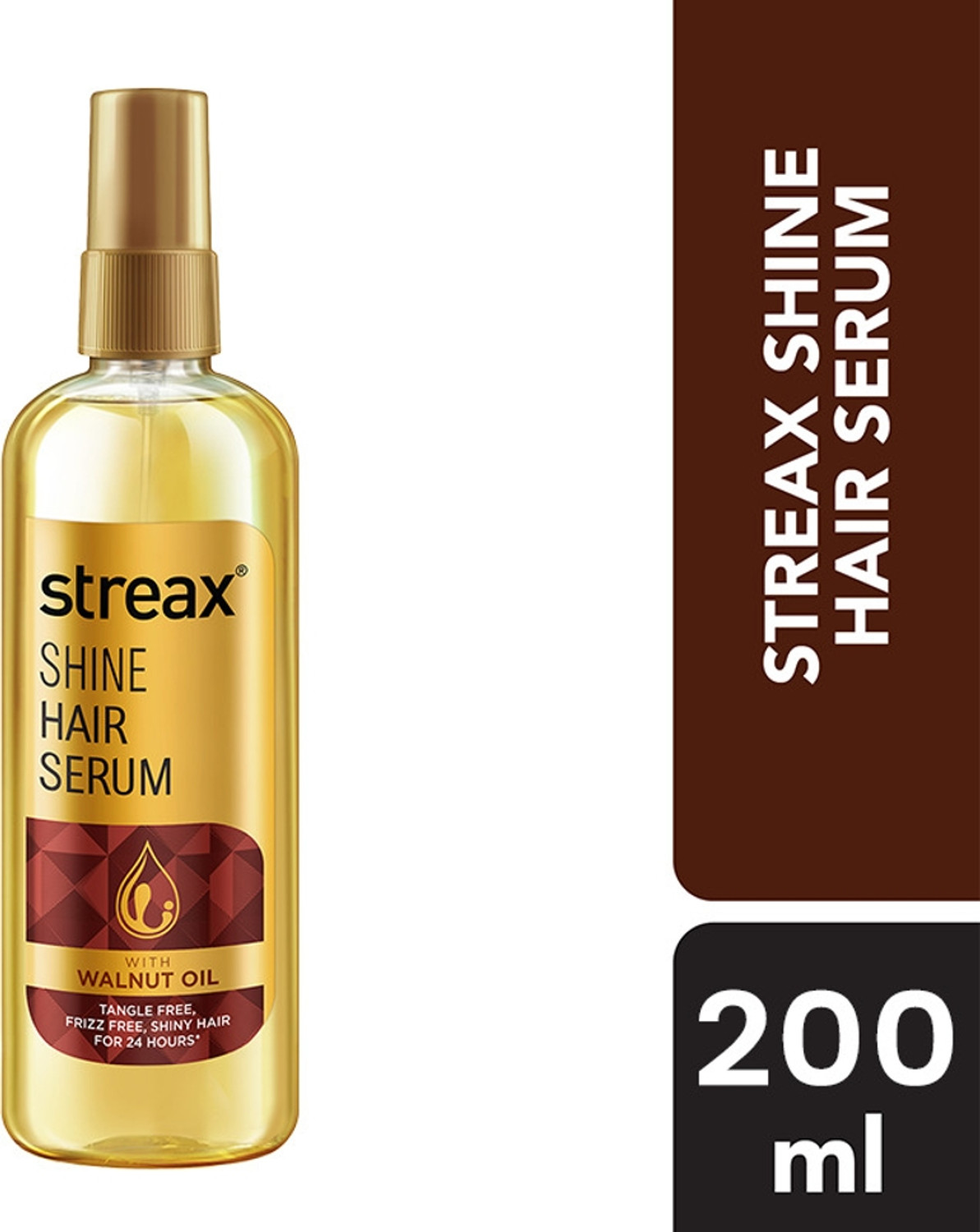 Streax Hair Serum Vitalized With Walnut Oil