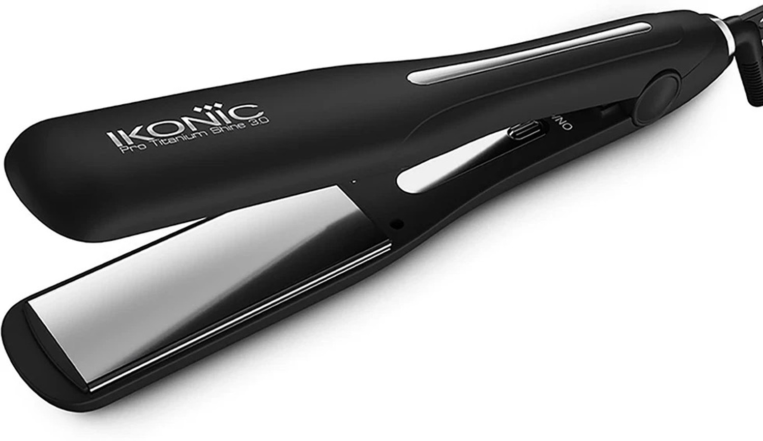 IKONIC Pro Titanium Shine Hair Straightener – 2mm Plate, 180°C