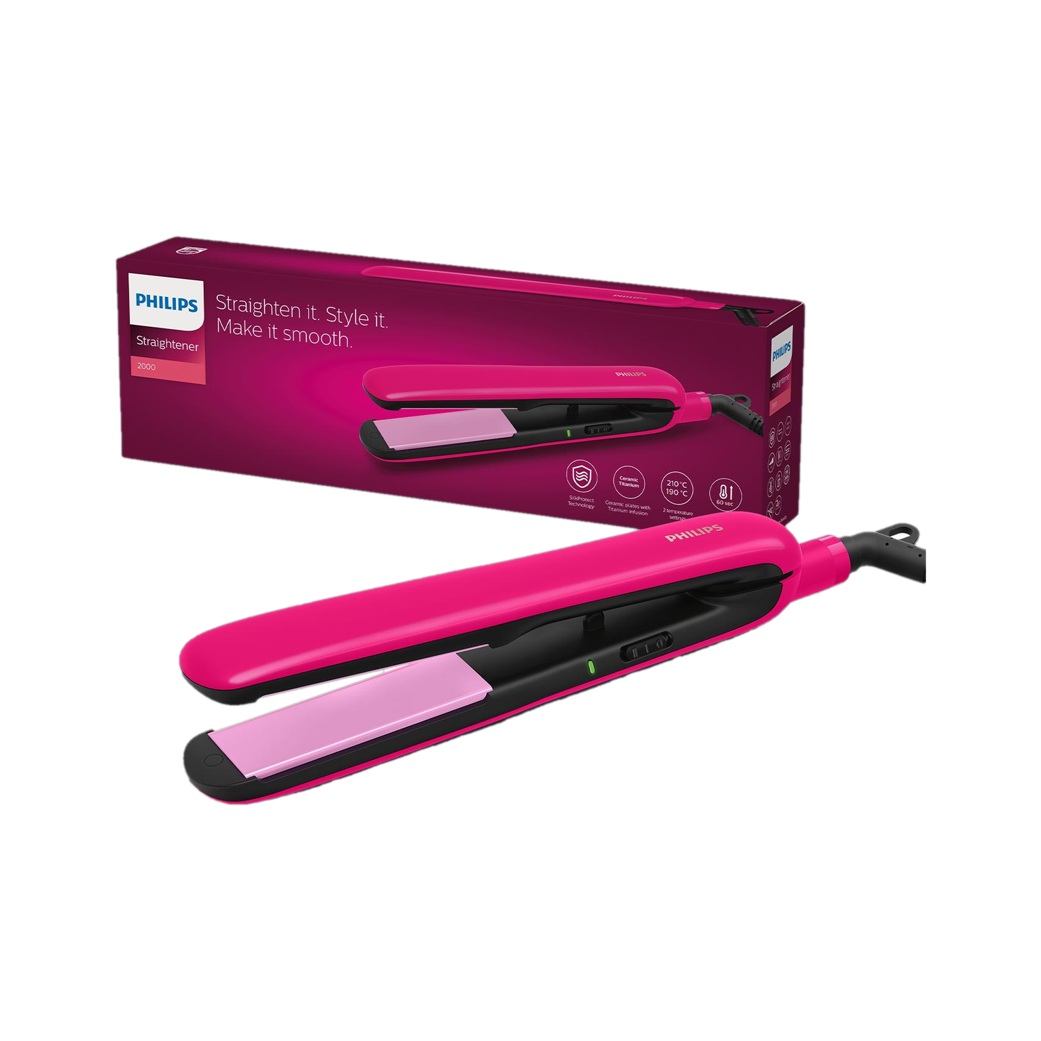 PHILIPS BHS332/00 Hair Straightener