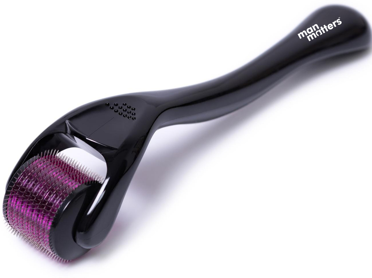Man Matters Derma Roller 0.5mm, 540 Titanium Alloy Micro Needles, Acti