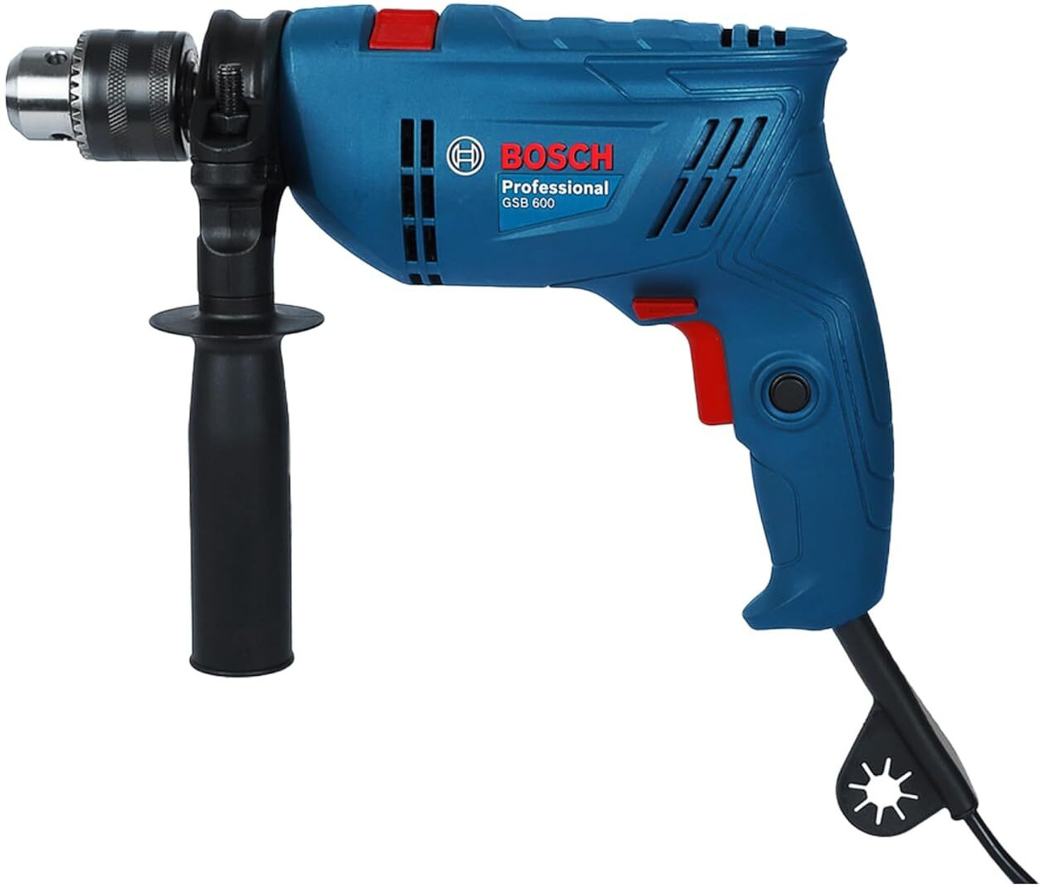 BOSCH GSB 600 Professional Corded Electric Impact Drill, 3,000 rpm, 1.