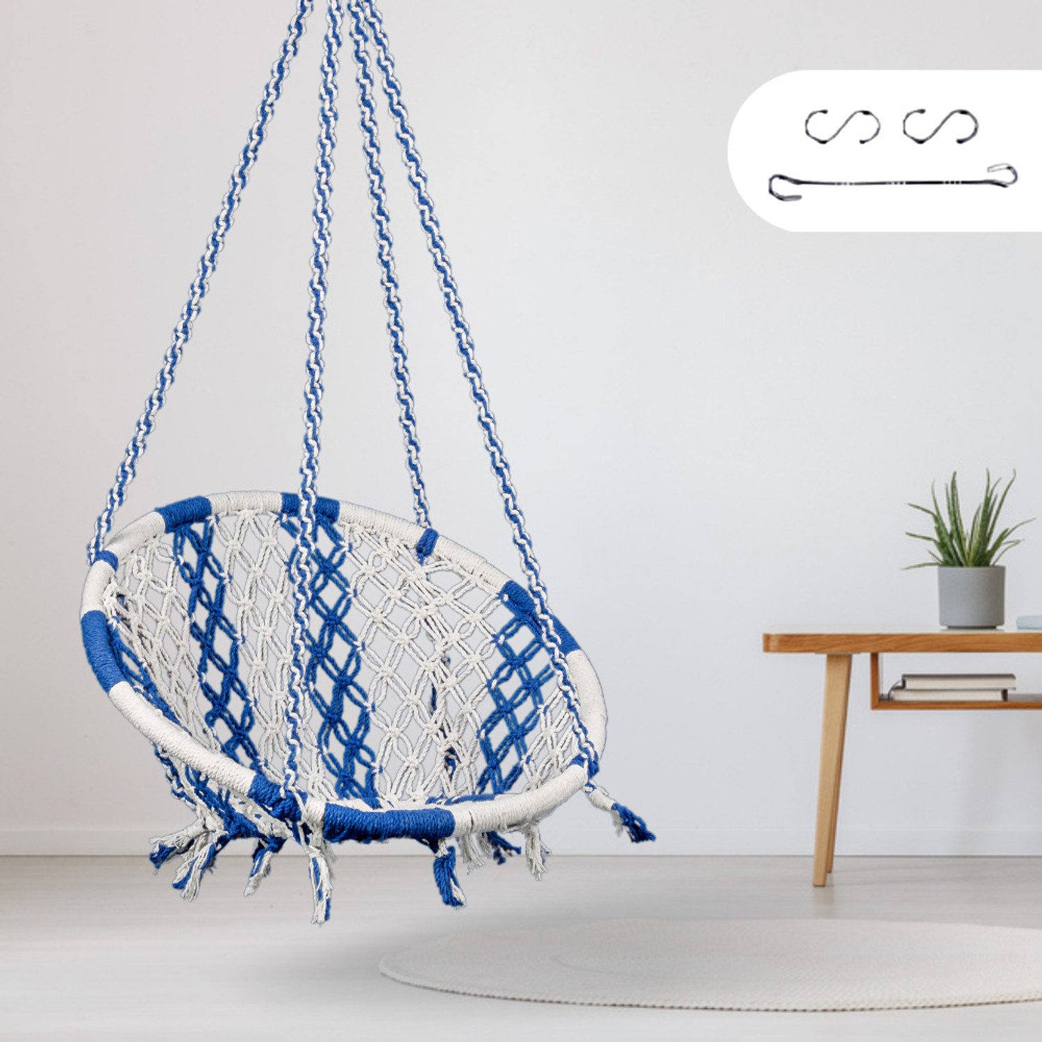 Large round clearance hammock swing