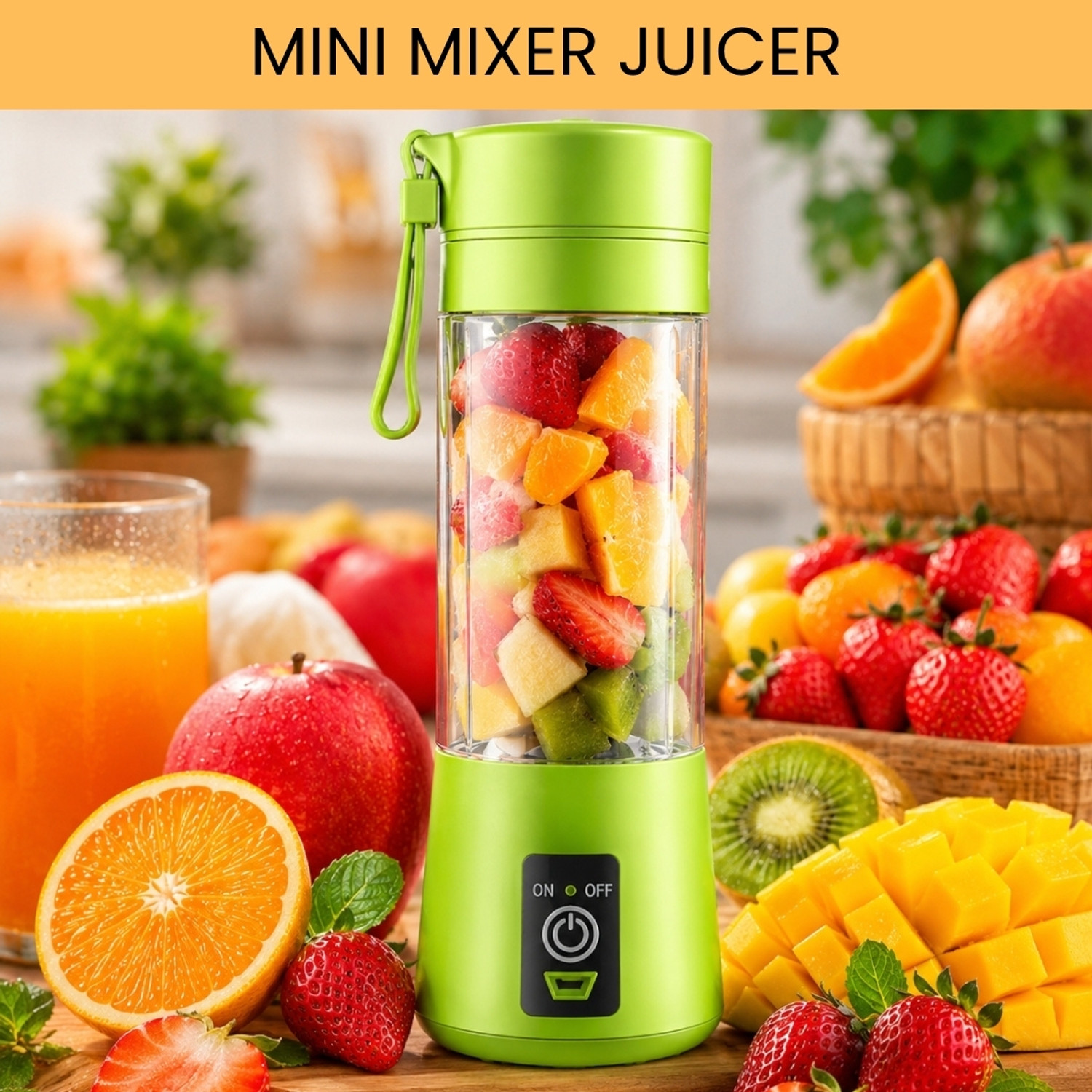 Image of MAXIVE No 25 W Juicer (Juice Blender52 | 1 Jar | Multicolor)