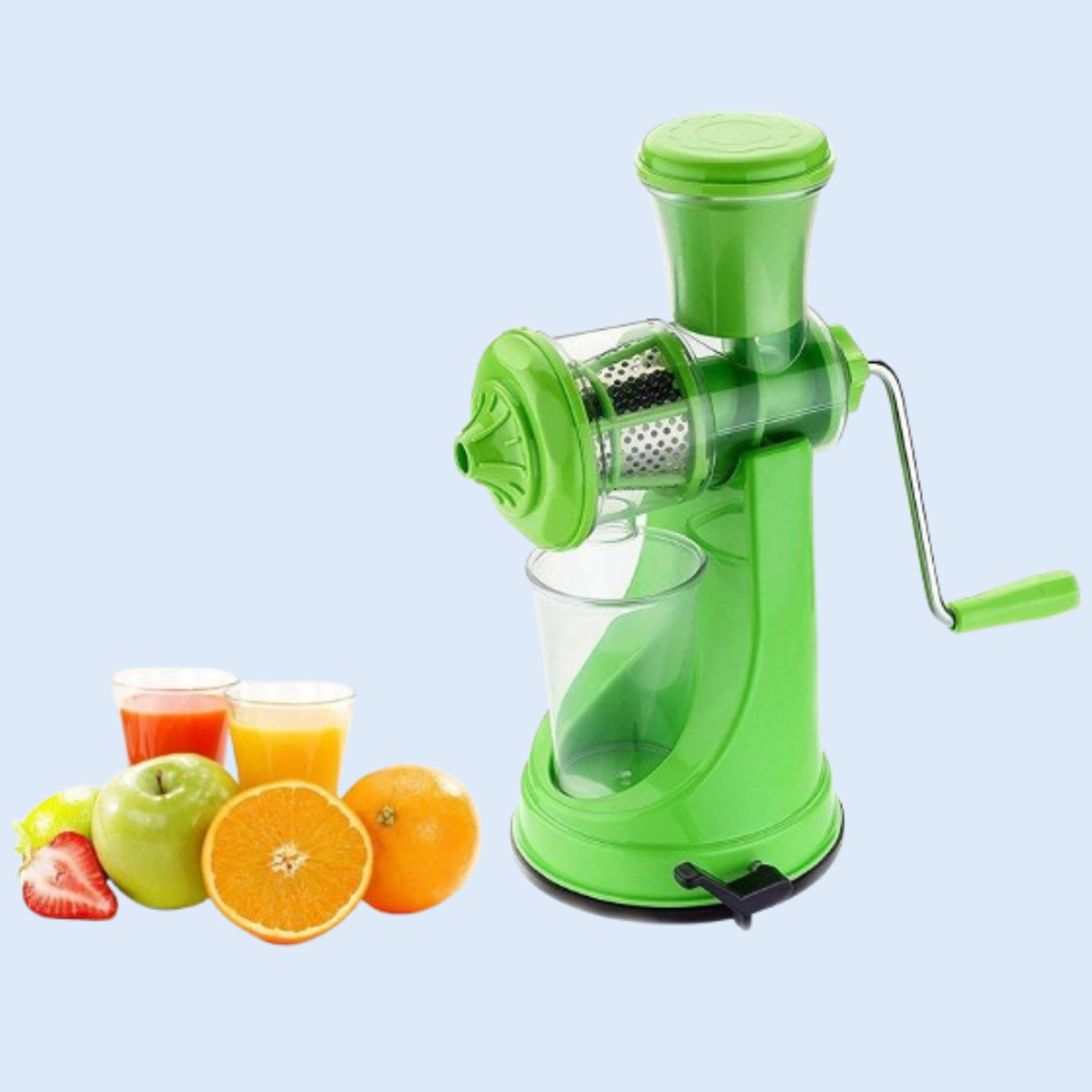 Image of Vr Solutions Plastic Portable USB Juicer Blender Hand Juicer (Blue, Green, Black)