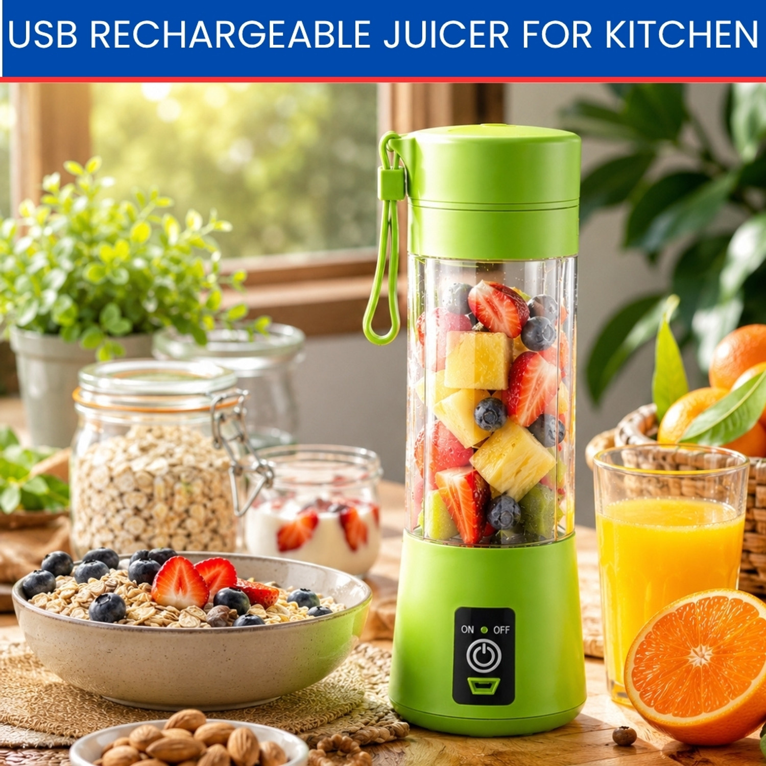 Image of MAXIVE No 25 W Juicer (Juice Blender77 | 1 Jar | Multicolor)