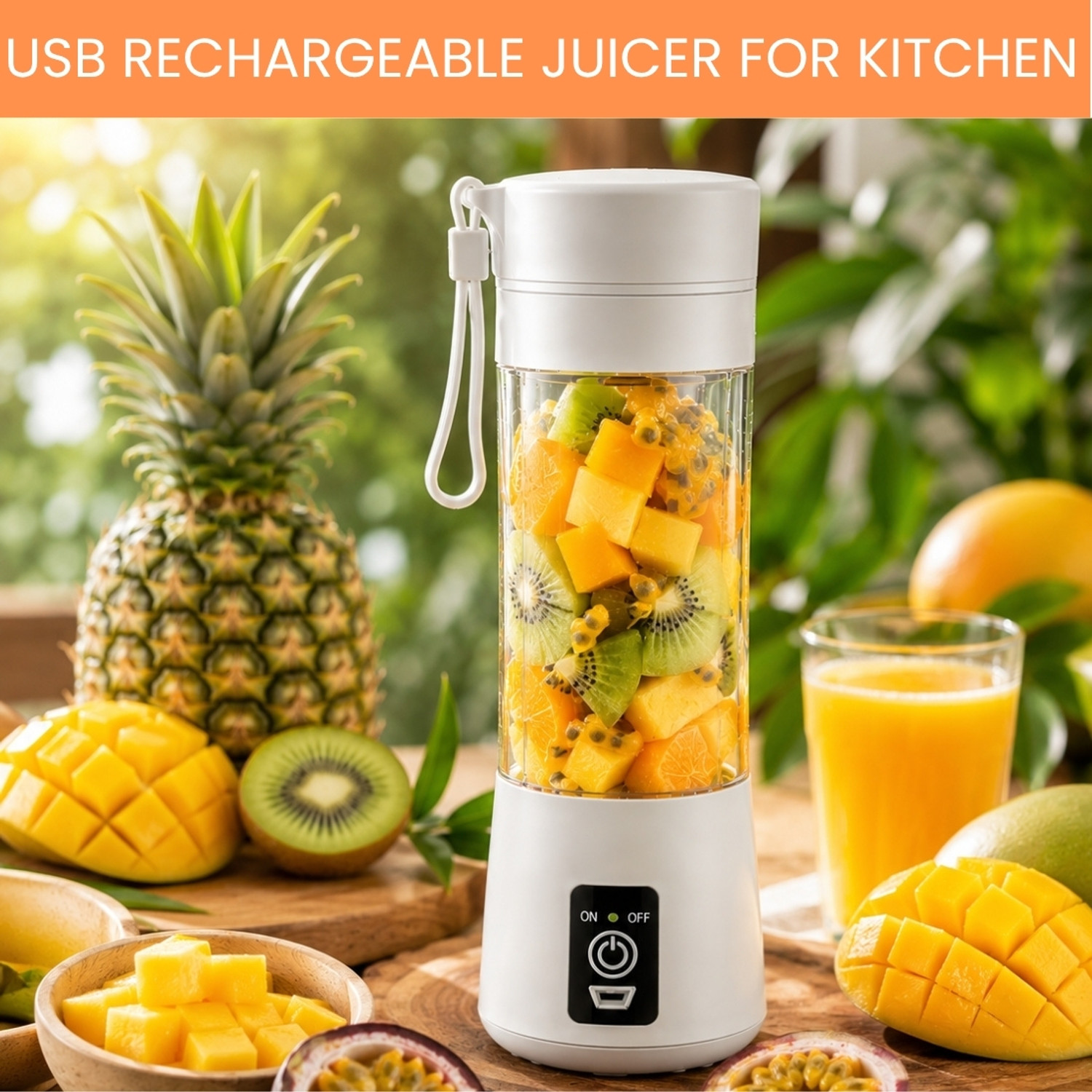 Image of MAXIVE No 25 W Juicer (Juice Blender03 | 1 Jar | Multicolor)