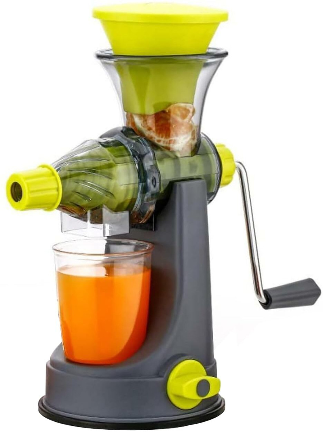 Plastic Manual Fruit Juicer Machine Hand Juicer (Multicolor)