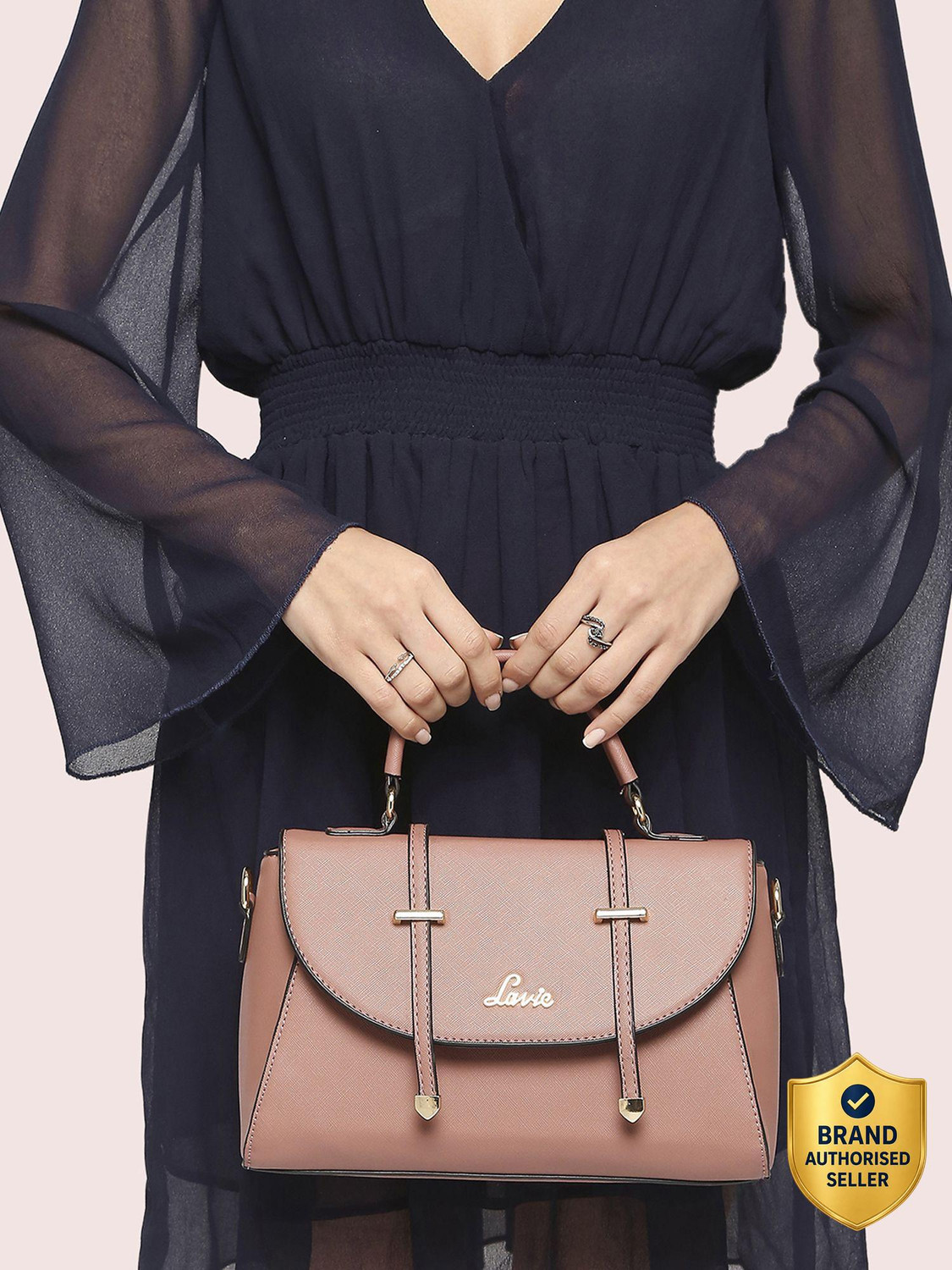 Women Pink Satchel - Regular Size