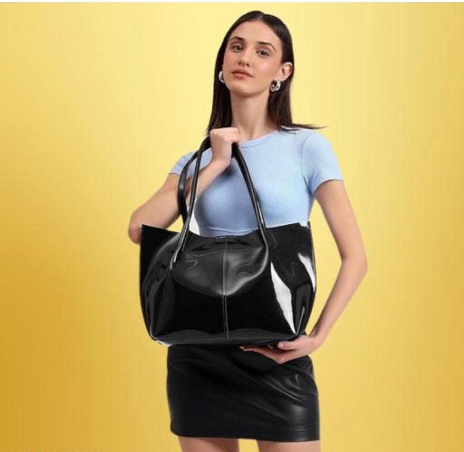 Image of Urban Myna Women Black Handbag