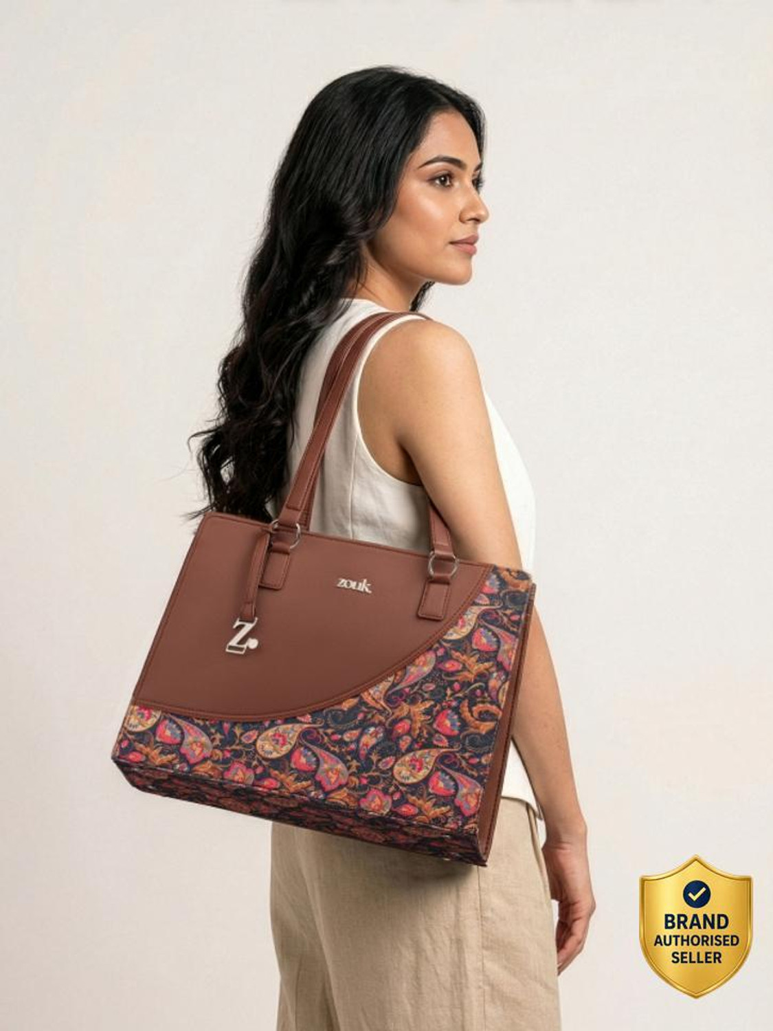 ZOUK Women Pink Tote