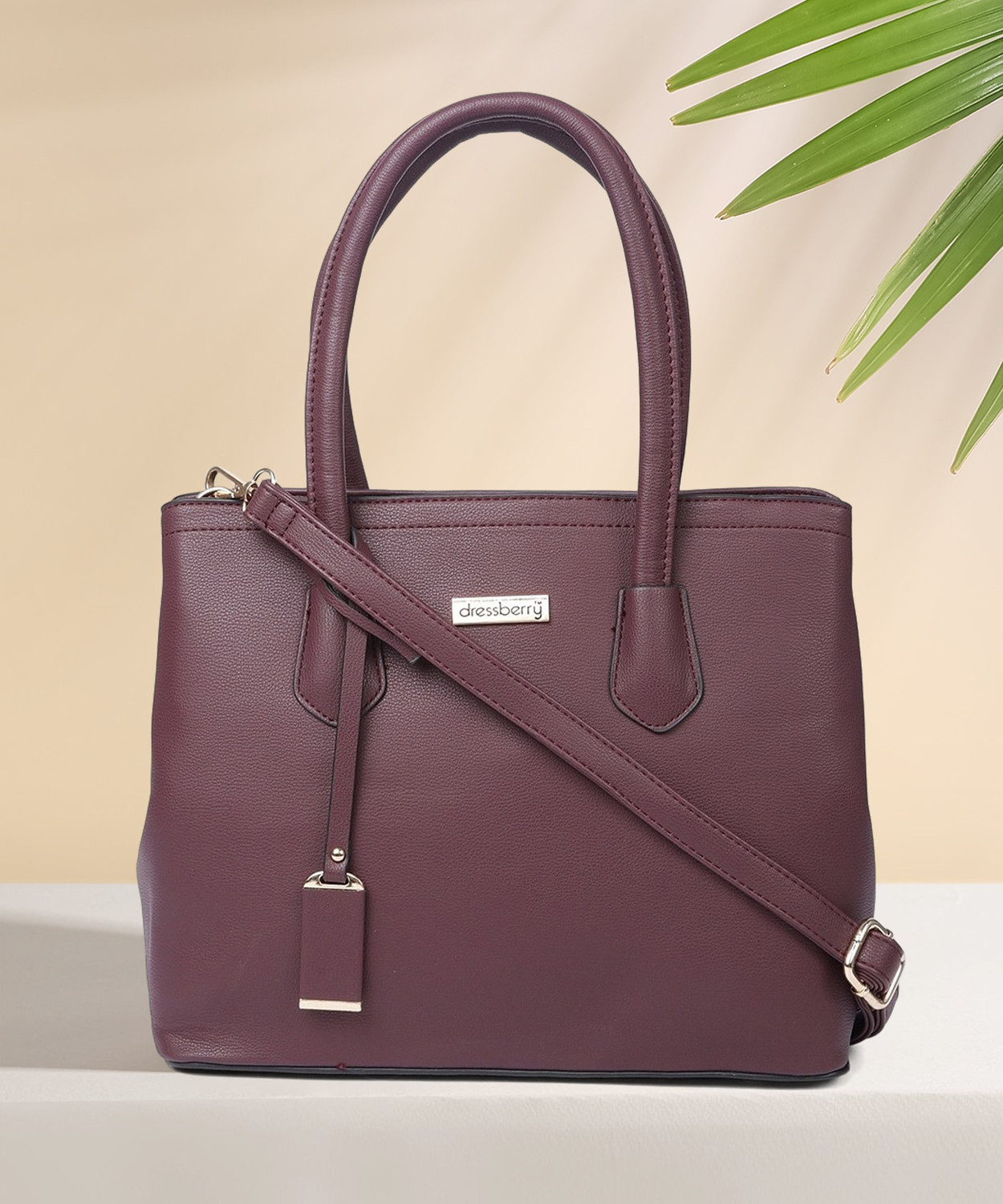 Dressberry Women Brown Shoulder Bag Price History