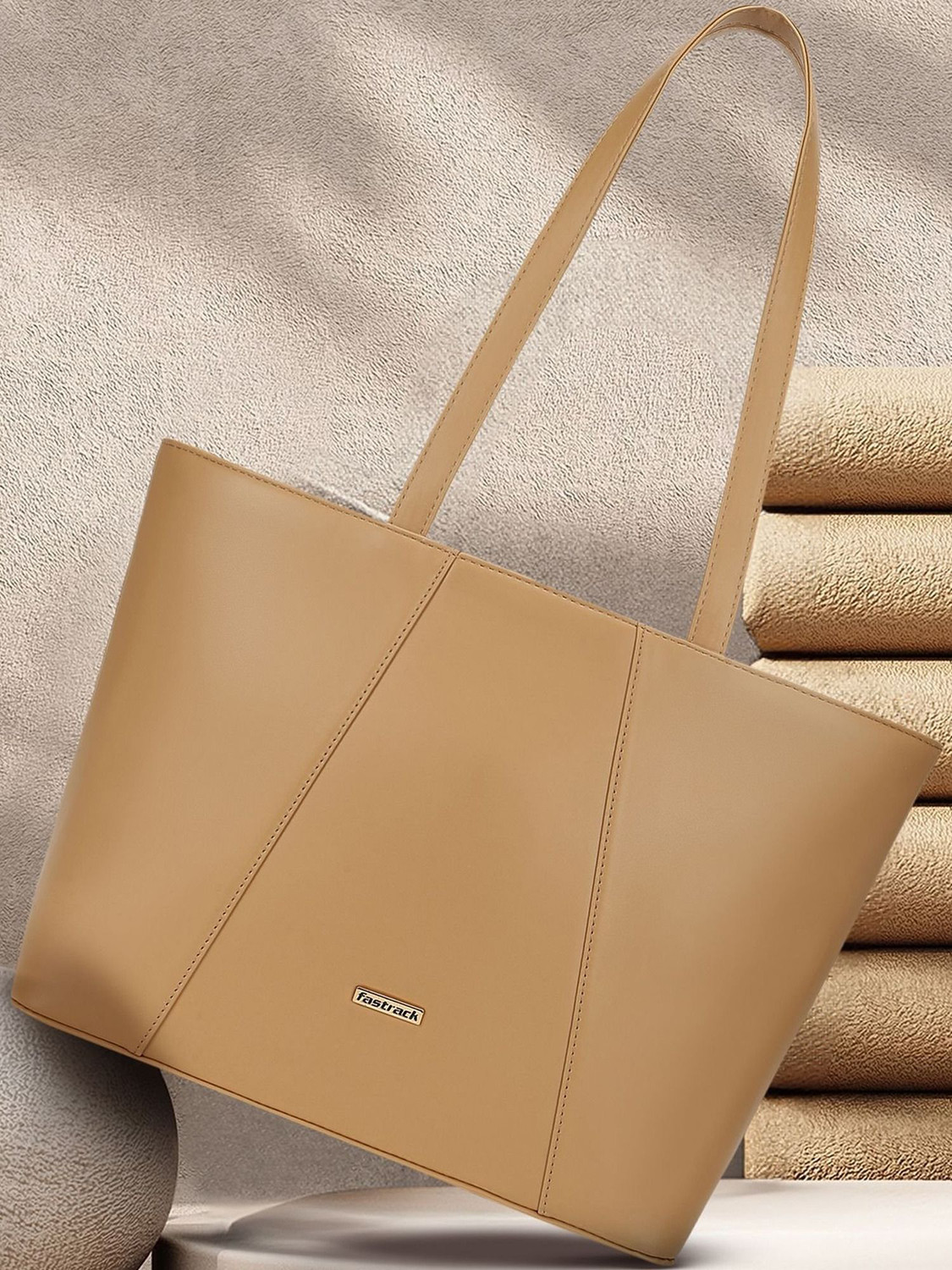 Fastrack Women Brown Tote