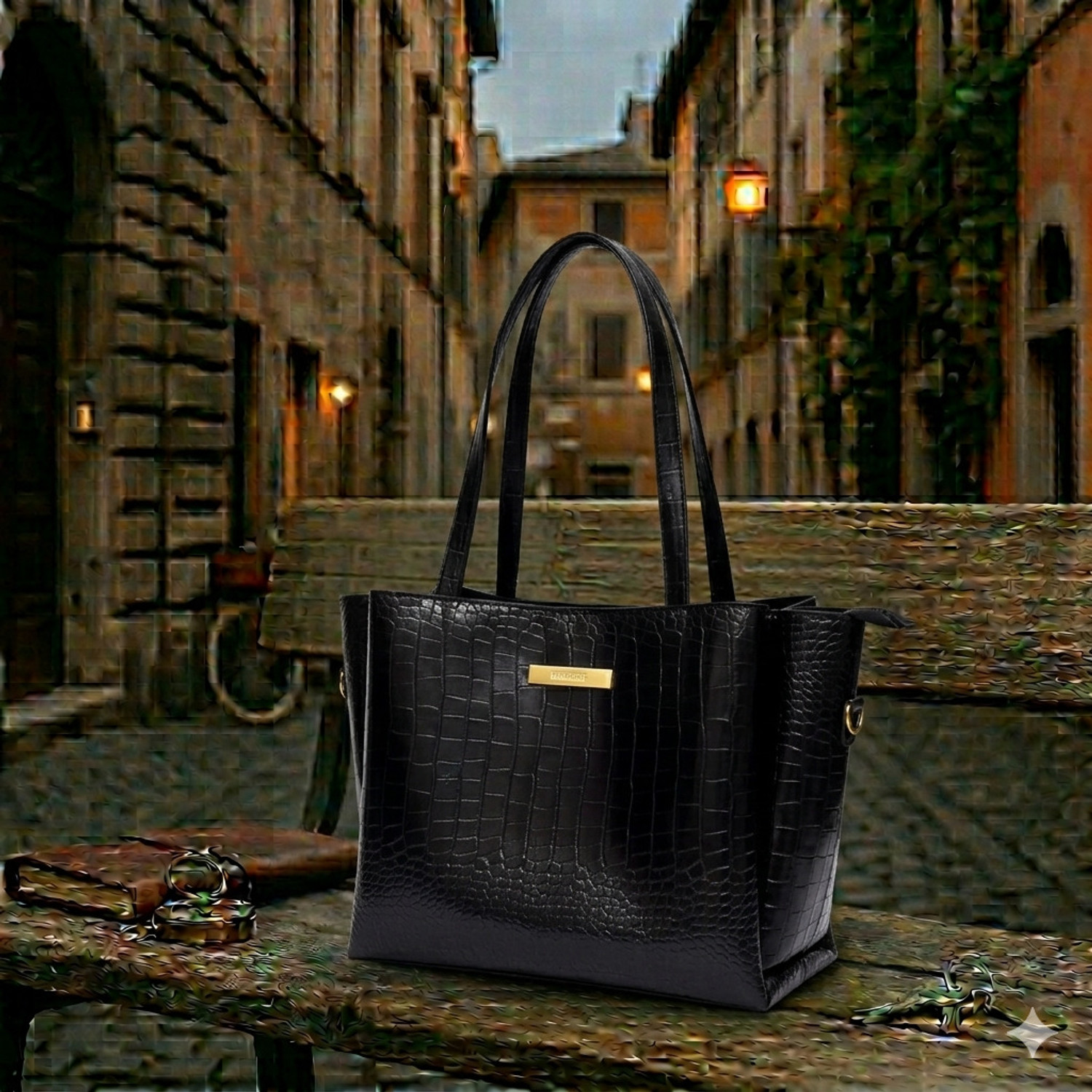 Image of Urban Myna Women Black Handbag