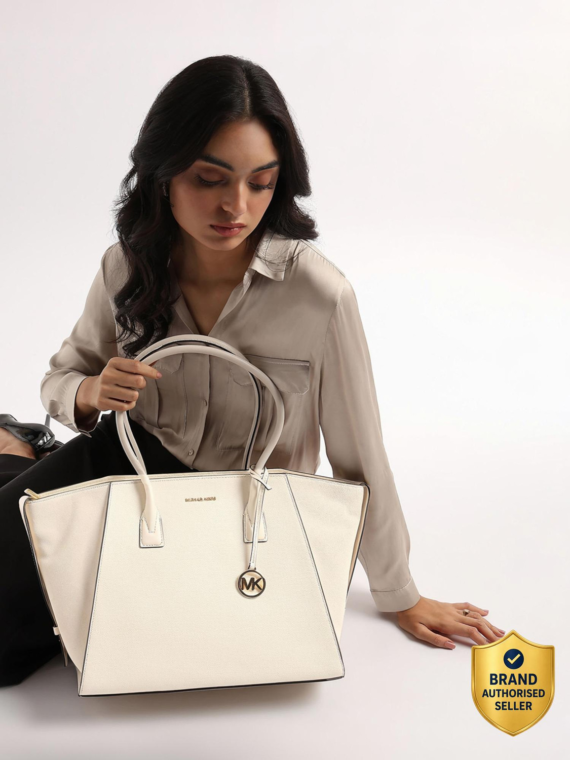 Women Beige Tote