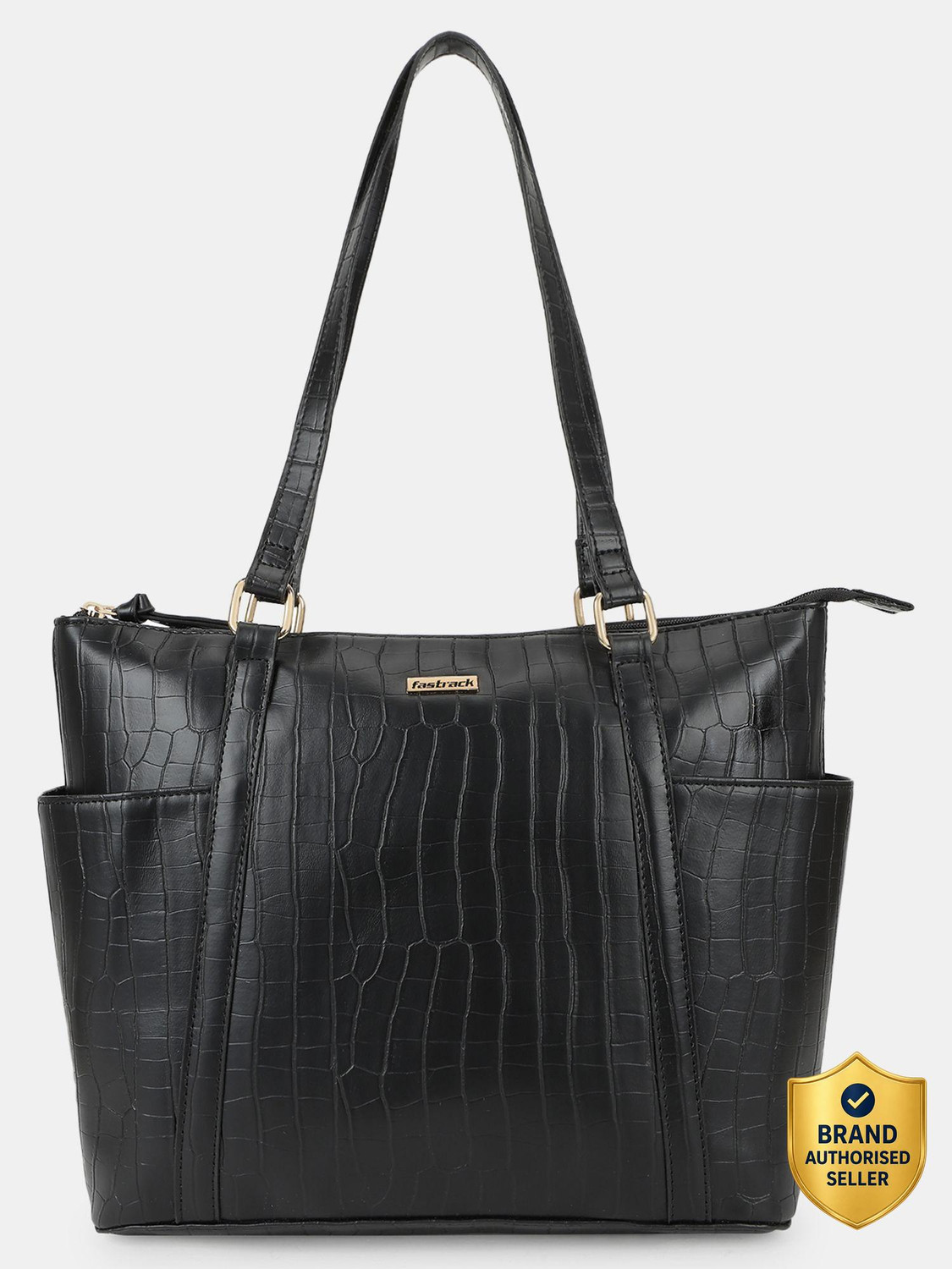 Fastrack Women Black Tote