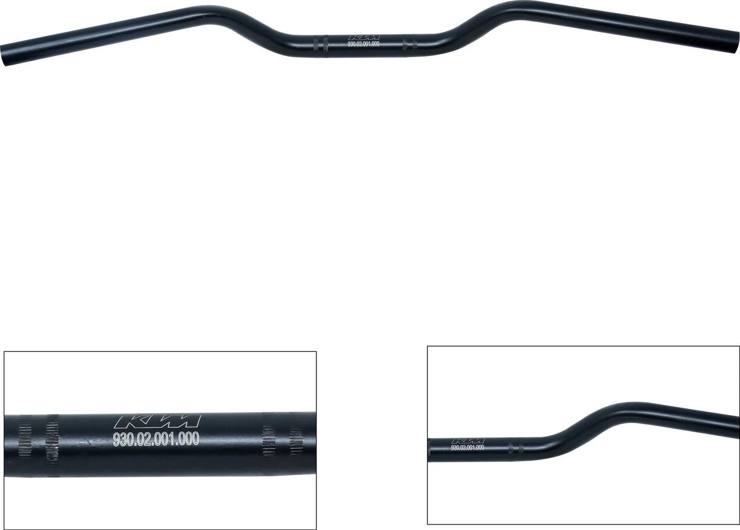 Image of AUTOSITE Premium Look Handlebar Compatible with Strong Handle Bar (Black)