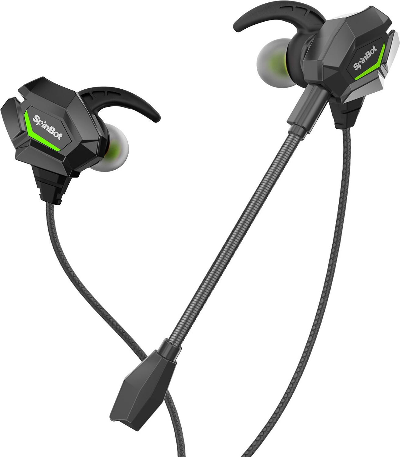 Image of KZ Gale Gaming IEM Earphones Wired, Super Linear Dynamic Driver, Noise Isolation Wired Gaming Headset (Black, In the Ear)