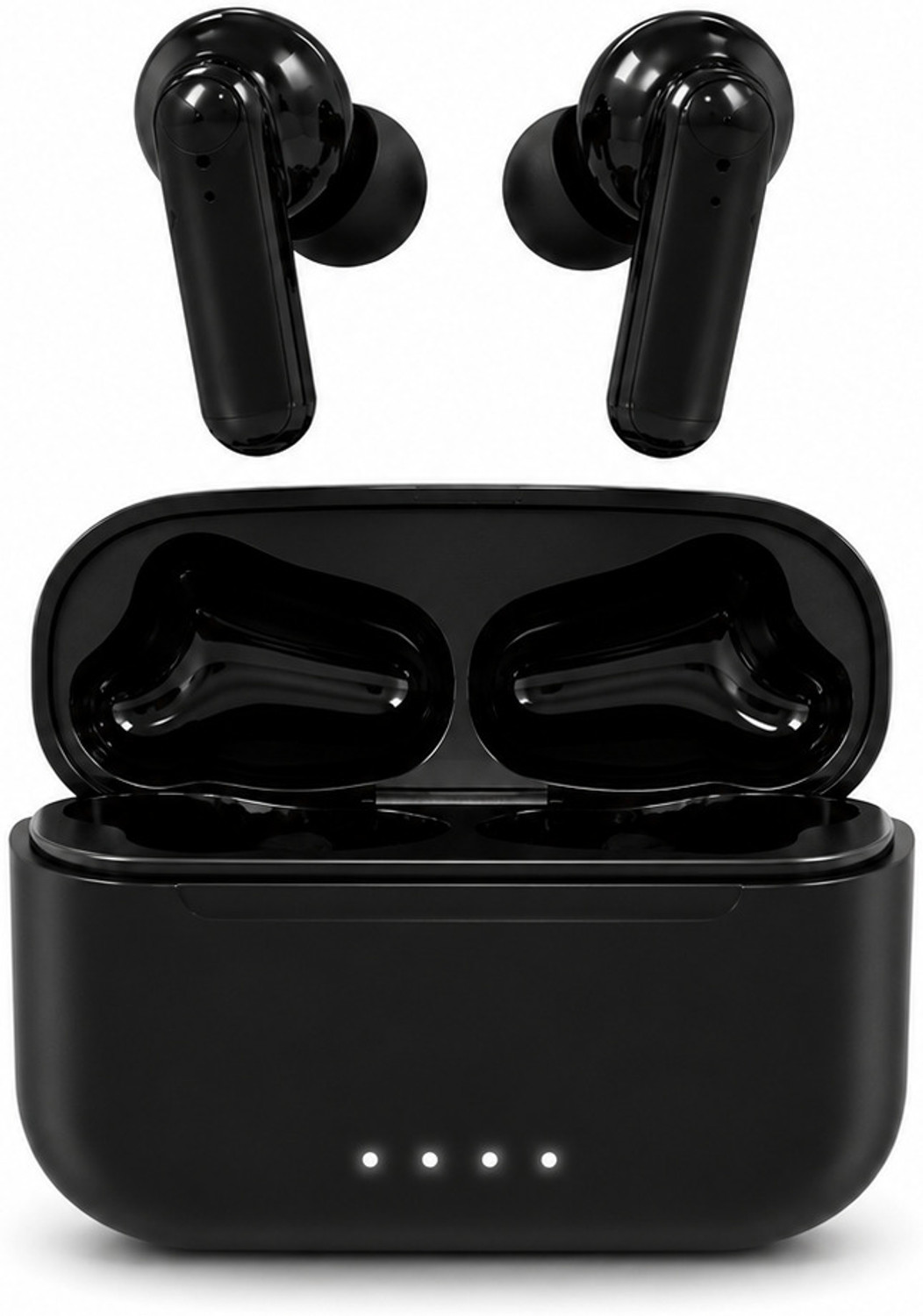 Image of Lynacz Original True Wireless Earbuds T110 Compatible with realme Android Devices Bluetooth Headset (Black, In the Ear)