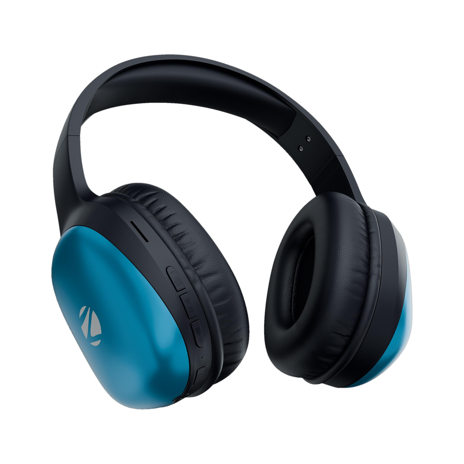 ZEBRONICS Zeb-Thunder PRO Wireless Bluetooth Headset  (Blue, On the 
