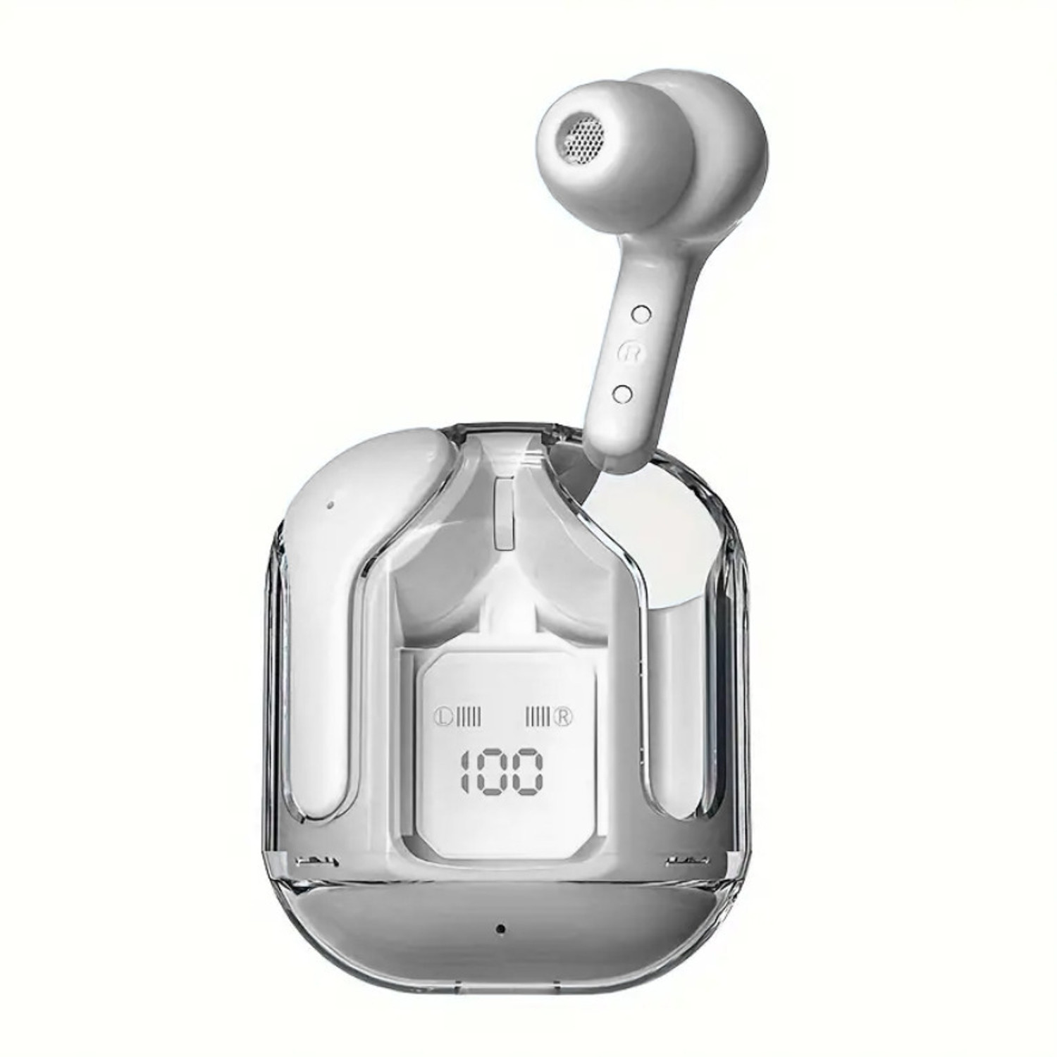 Image of AAFANDI ANC Wireless Music Headset Best in Sound Bluetooth Gaming Headset True Wireless) Bluetooth Headset (White, True Wireless)