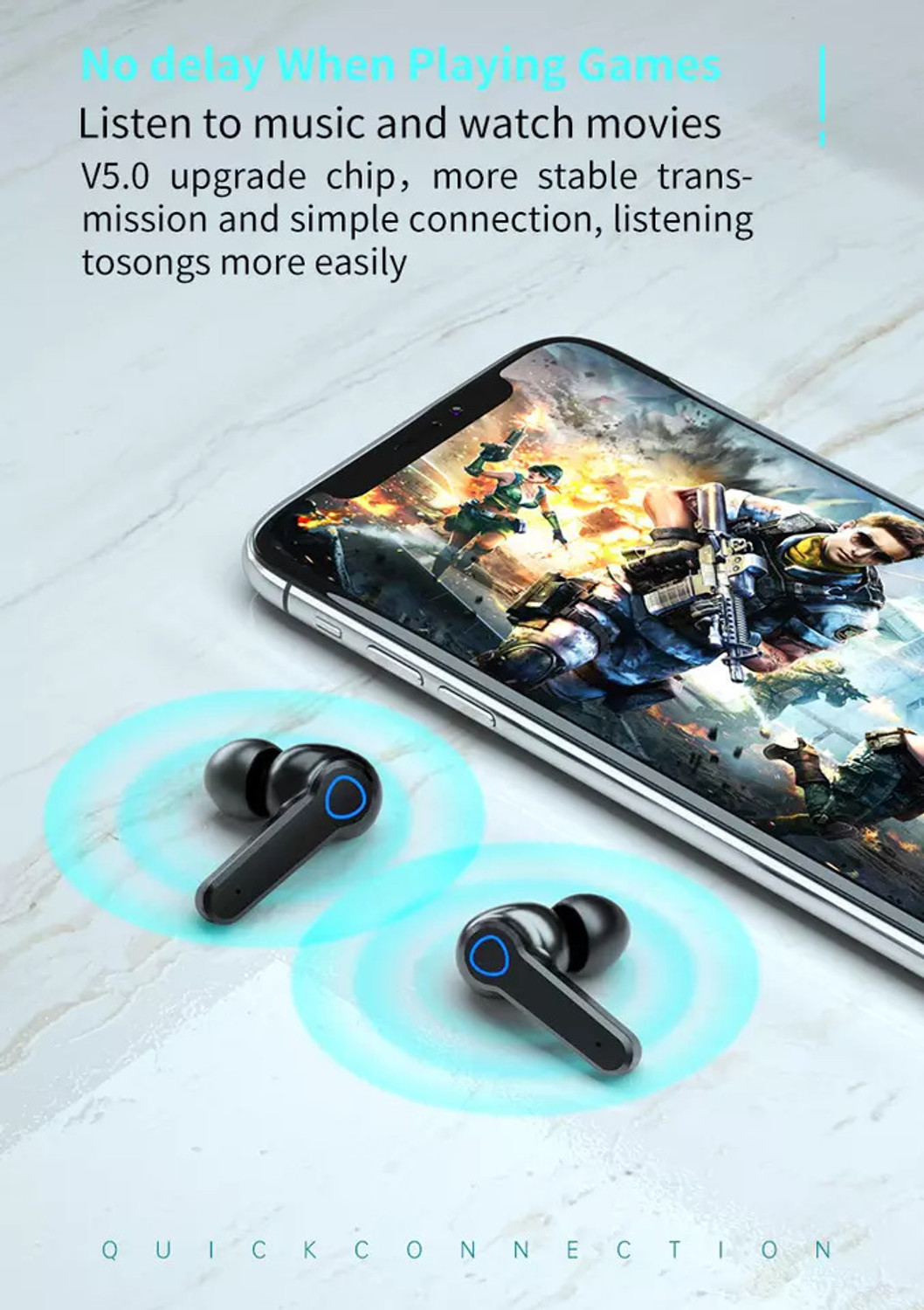 Image of Digiwins Earbuds Upto 300 Hrs Playtime With 2000 mAh Power Bank & ASAP Charge Bluetooth