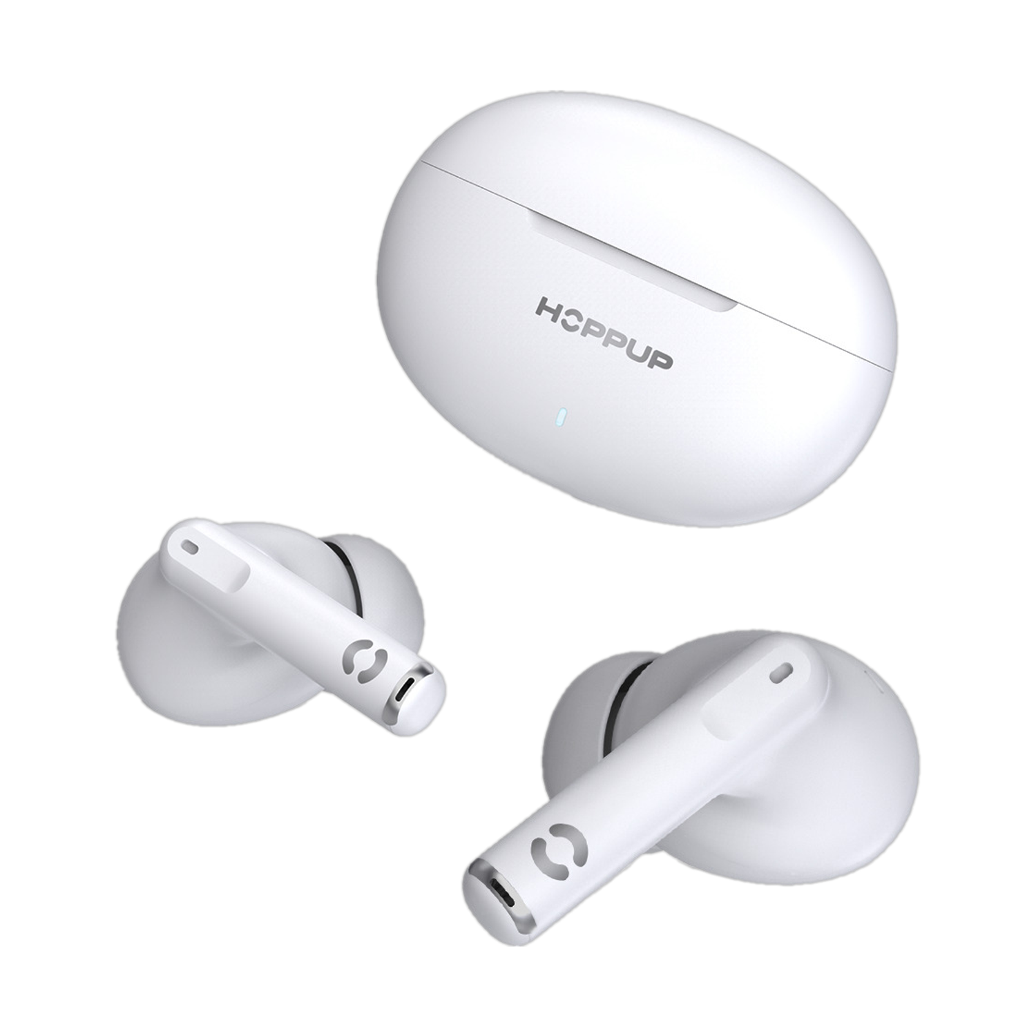 Image of Vaku Luxos BOOMX TWS Bluetooth V5.4 Earbuds 60H Playtime Deep Bass Touch Controls Bluetooth Headset (Black, True Wireless)