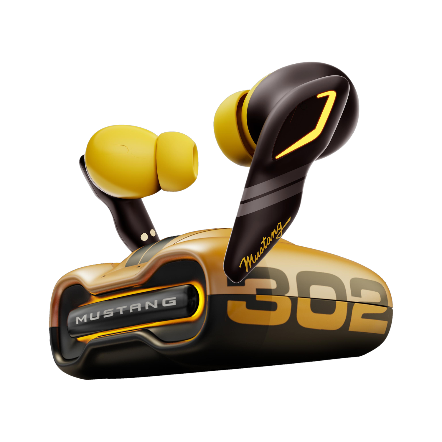 Boult Mustang Torq with 60 Hrs Battery, App Support, 4 Mic ENC, Breathable LEDs, 5.4v Bluetooth