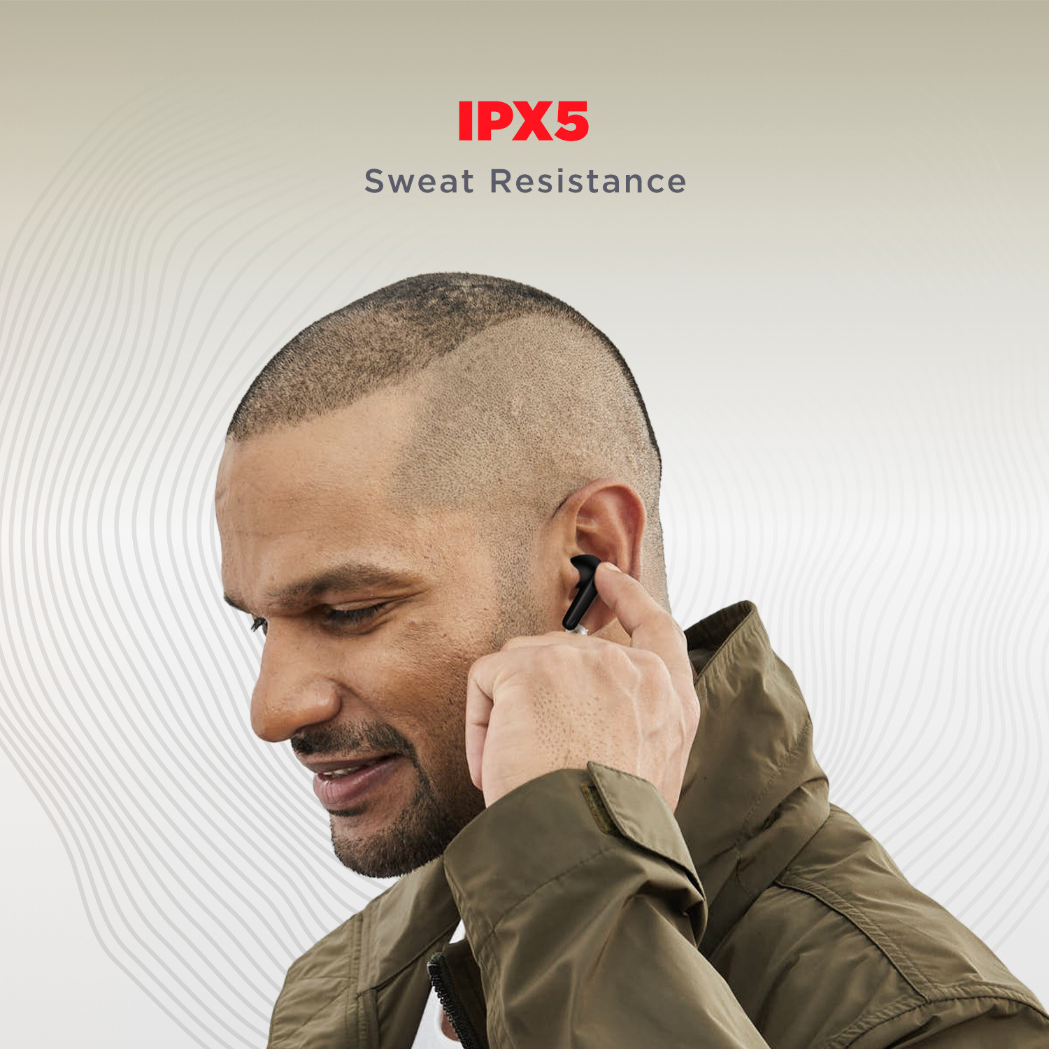 Image of boAt Airdopes Atom 83 with 50Hrs Playback, Quad Mics ENx Technology & Beast Mode Bluetooth