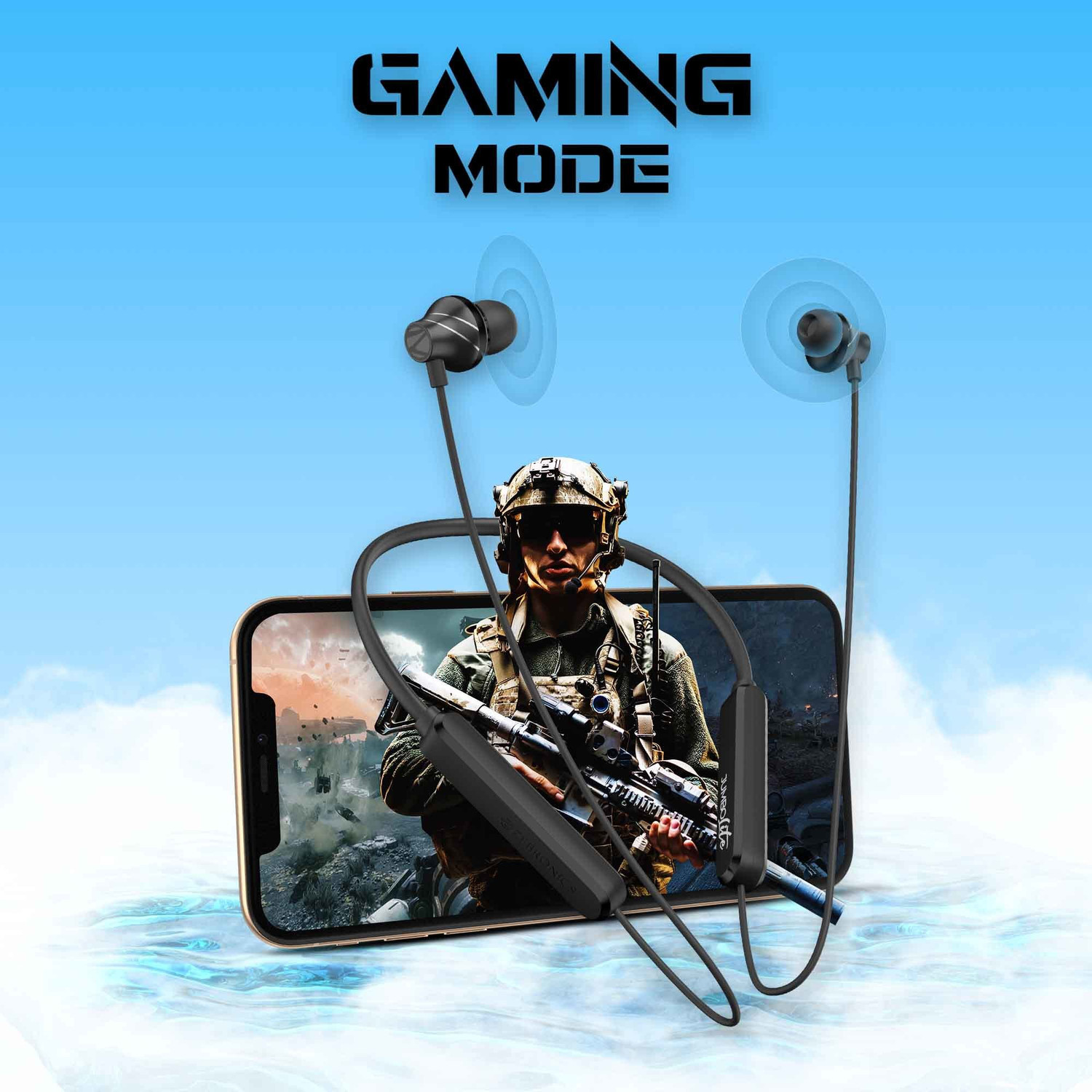 Image of ZEBRONICS Jumbo Lite, with 70Hrs Backup, Fast Charging, ENC Mic, Gaming Mode, Splash Proof Bluetooth