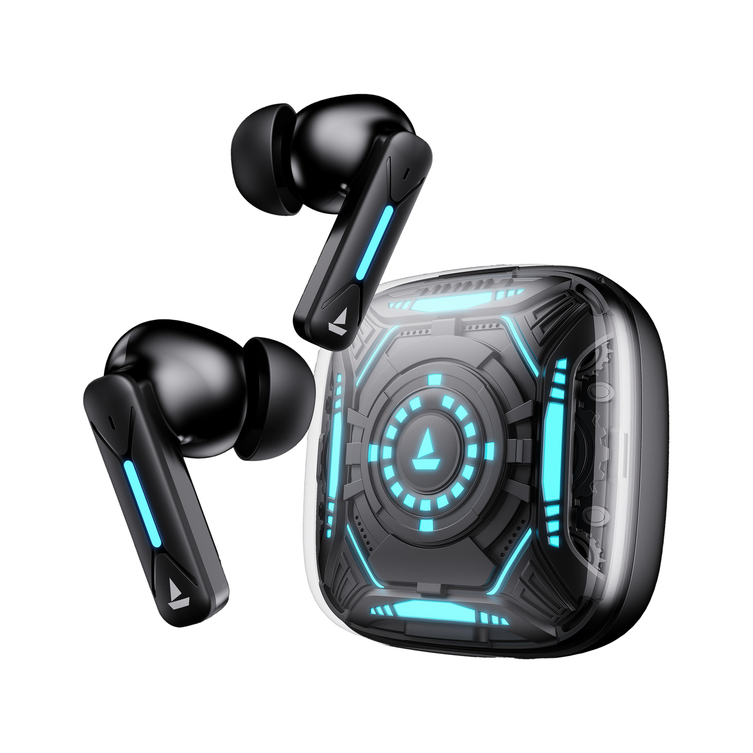 Image of boAt IMMORTAL 141 Bluetooth Gaming Headset (Black, True Wireless)