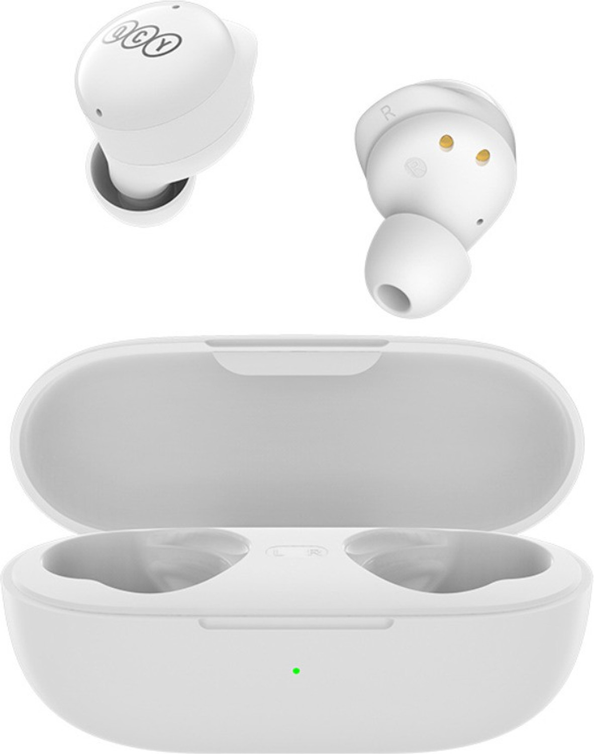 Image of QCY T17 TWS Earbuds with 3D Sound, 26H Playback Time, Low latency, Voice Assistant Bluetooth