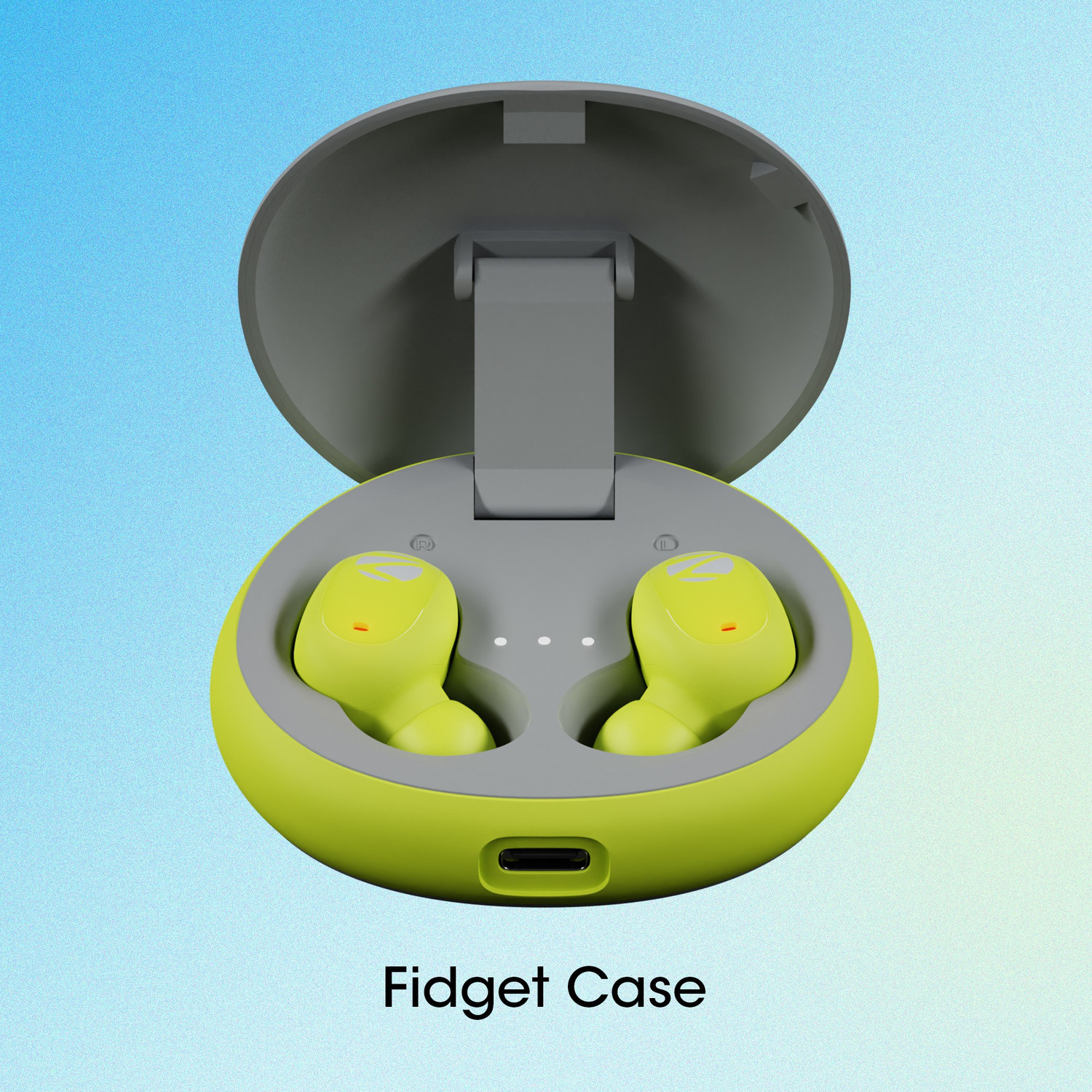 Image of ZEBRONICS ZEB-SOUND BOMB N1 TWS earbuds, ENC, Voice assistant, Splash Proof Bluetooth