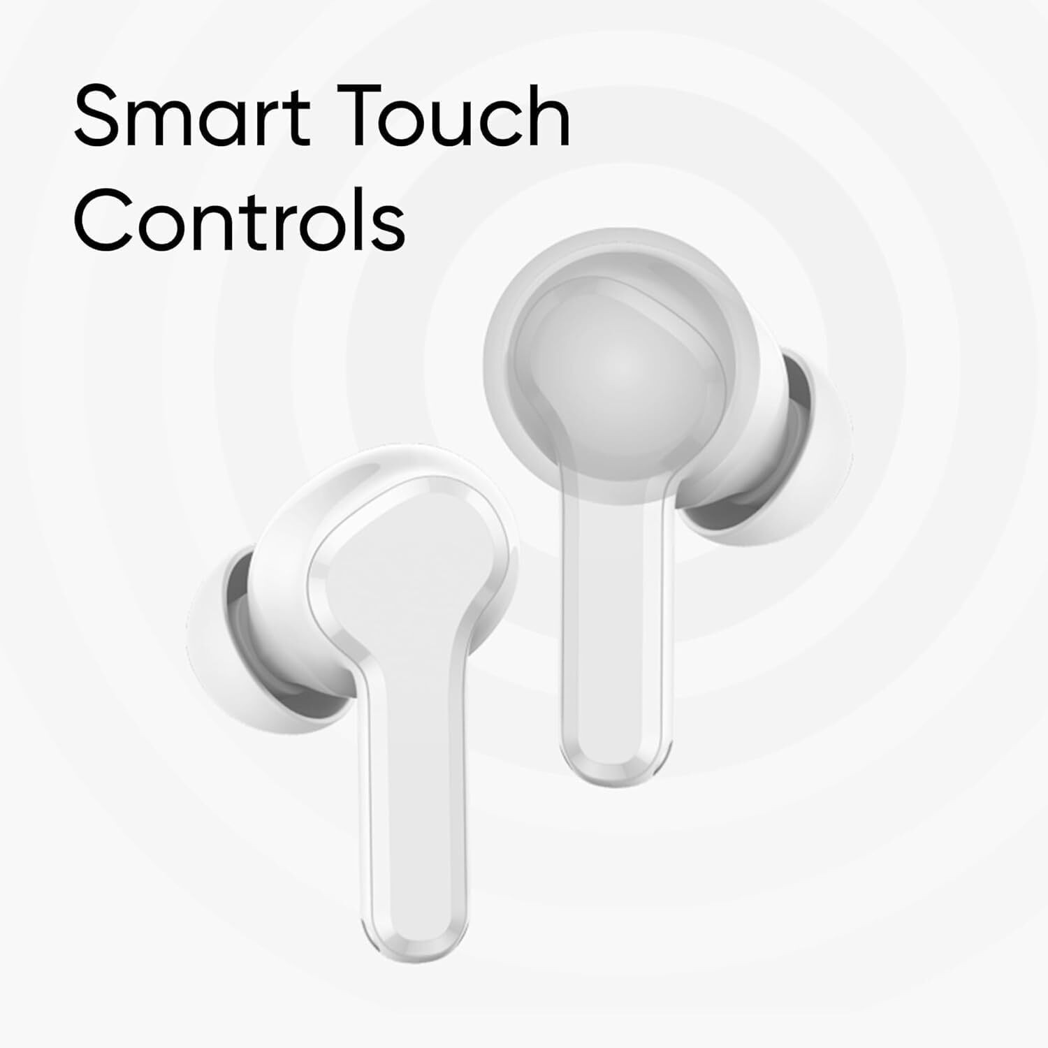 Image of Lynacz Original T310 True Wireless in-Ear Earbuds with 46dB Hybrid ANC, 360 Spatial Audio, Bluetooth Headset (White, True Wireless)