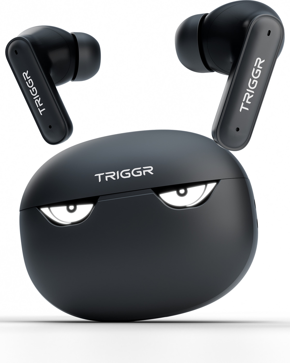 Image of Fitpro X ATOM Premium TWS Earbuds - HD Audio & Portable Charging Case Bluetooth Headset (Red, True Wireless)
