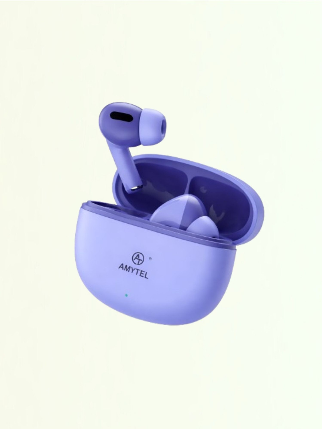 Image of Lynacz Original For R-ealme Buds Air 8 (Parple) Earbuds Bluetooth Headset (Dual Drivers Audio 6 Mic ENC Low Latency Gaming Bluetooth 5.4, In the Ear)