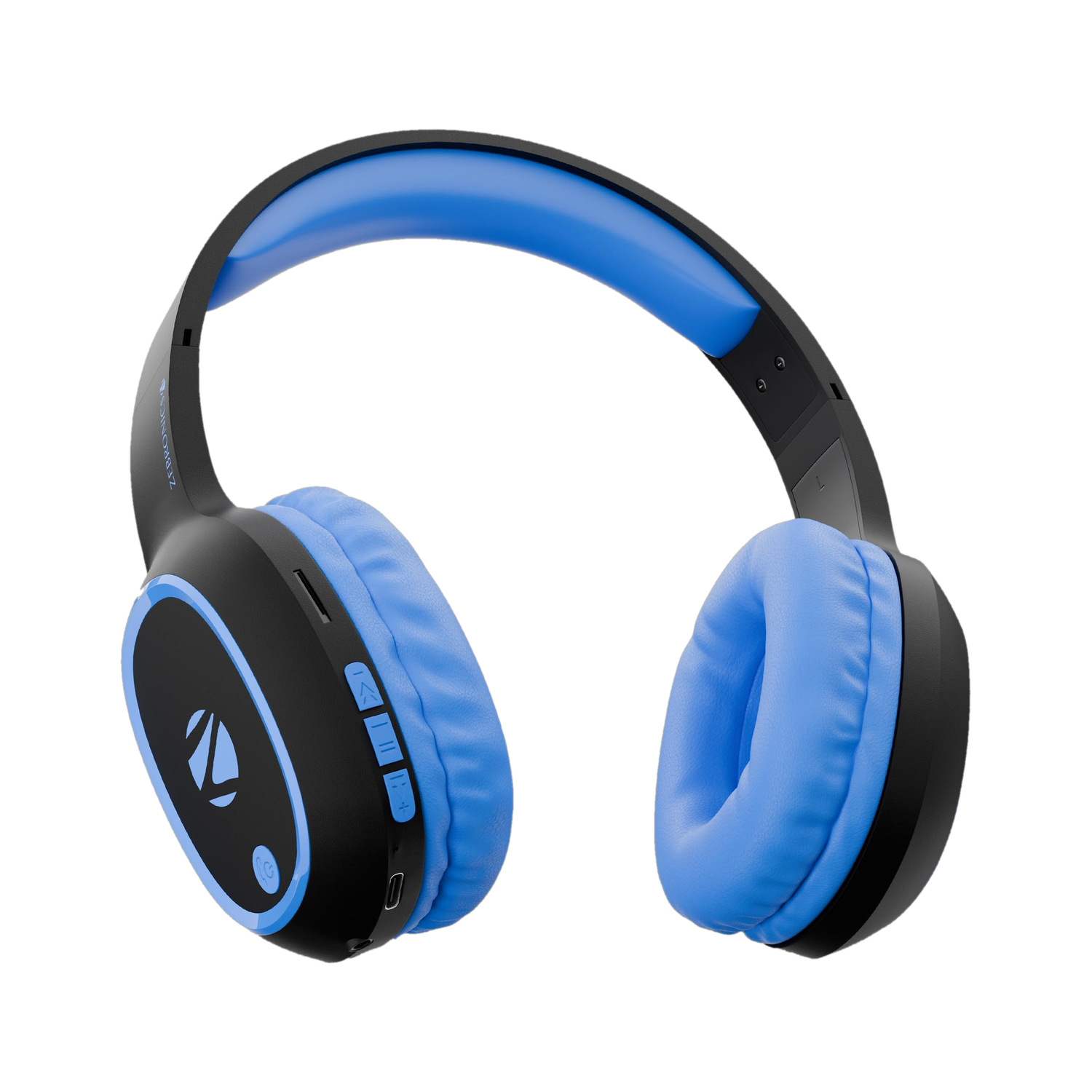 ZEBRONICS Zeb-Thunder(Blue) Bluetooth Headset