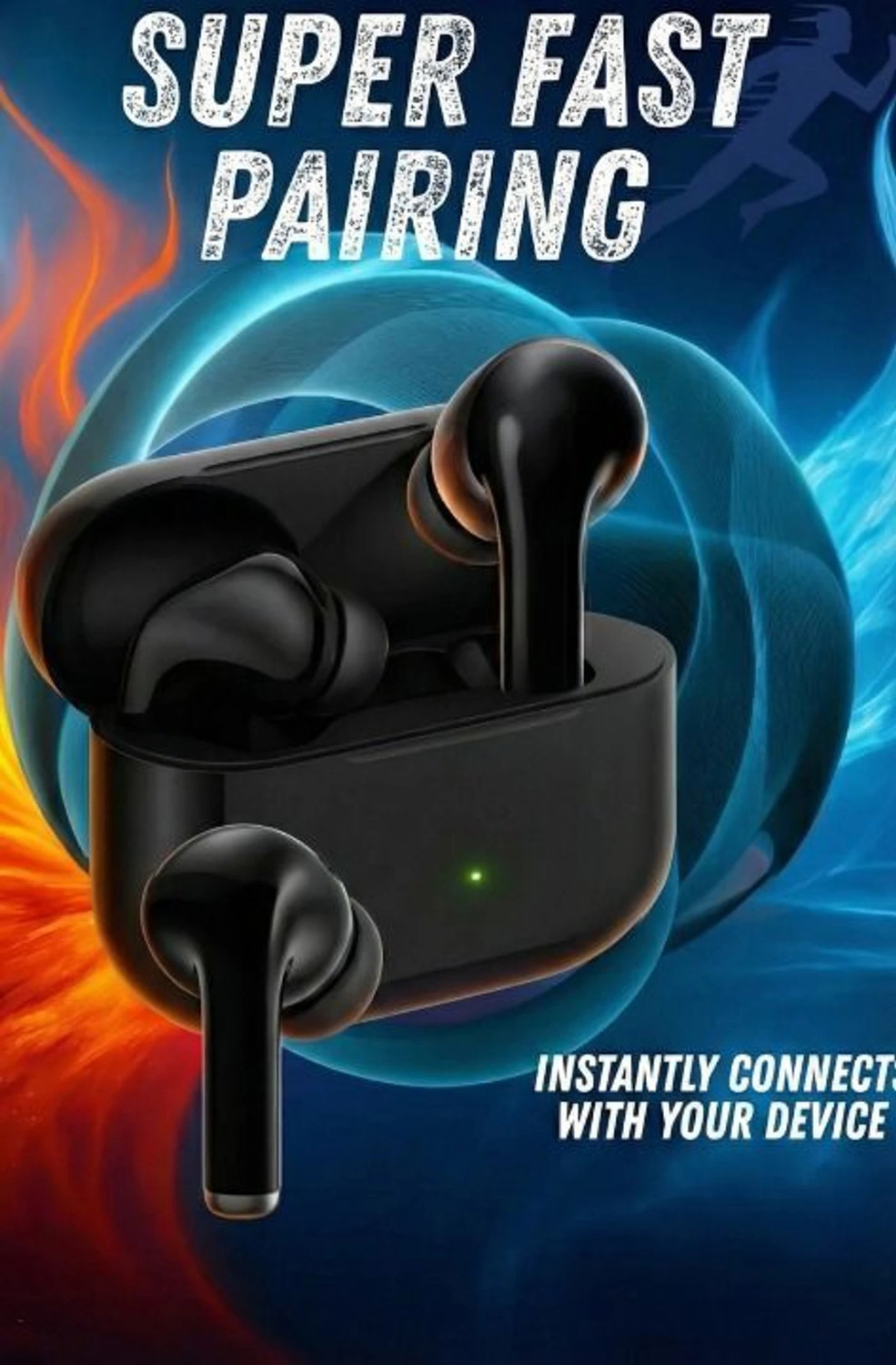 Image of TRIGGR BUDS WIRELESS 3-16 Bluetooth Headset (Black, In the Ear)
