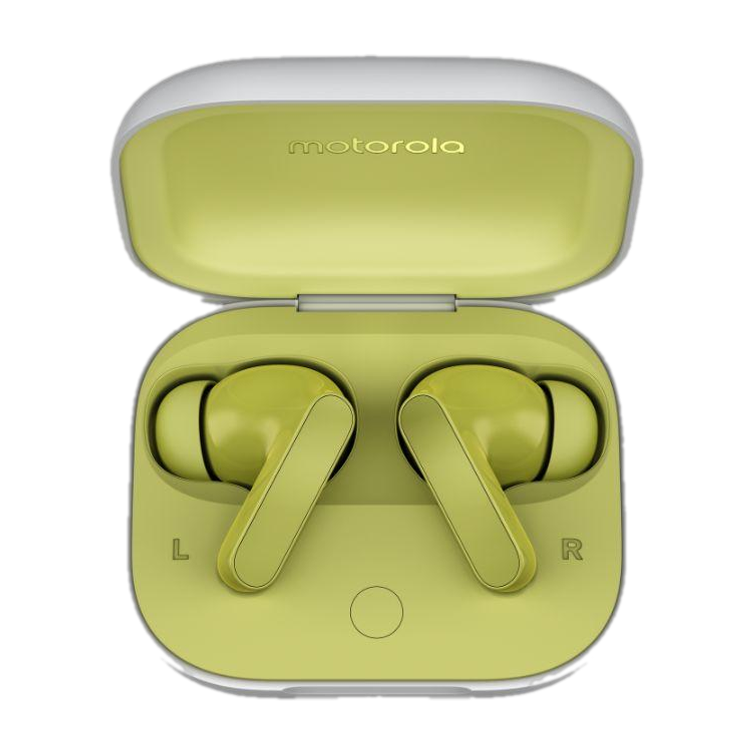 moto buds with Hi-Res Audio, Large 12.4mm driver, 42 hrs playback & IPx4 rating Bluetooth Headset