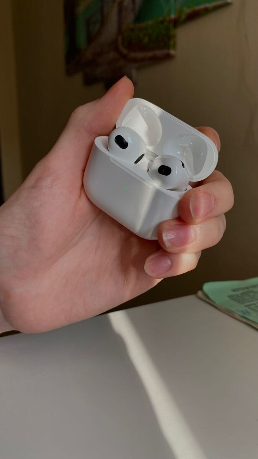 Image of SOUNDBUZZ AIRPODSS 4 gen ANC (white colour) Bluetooth Headset (White, True Wireless)