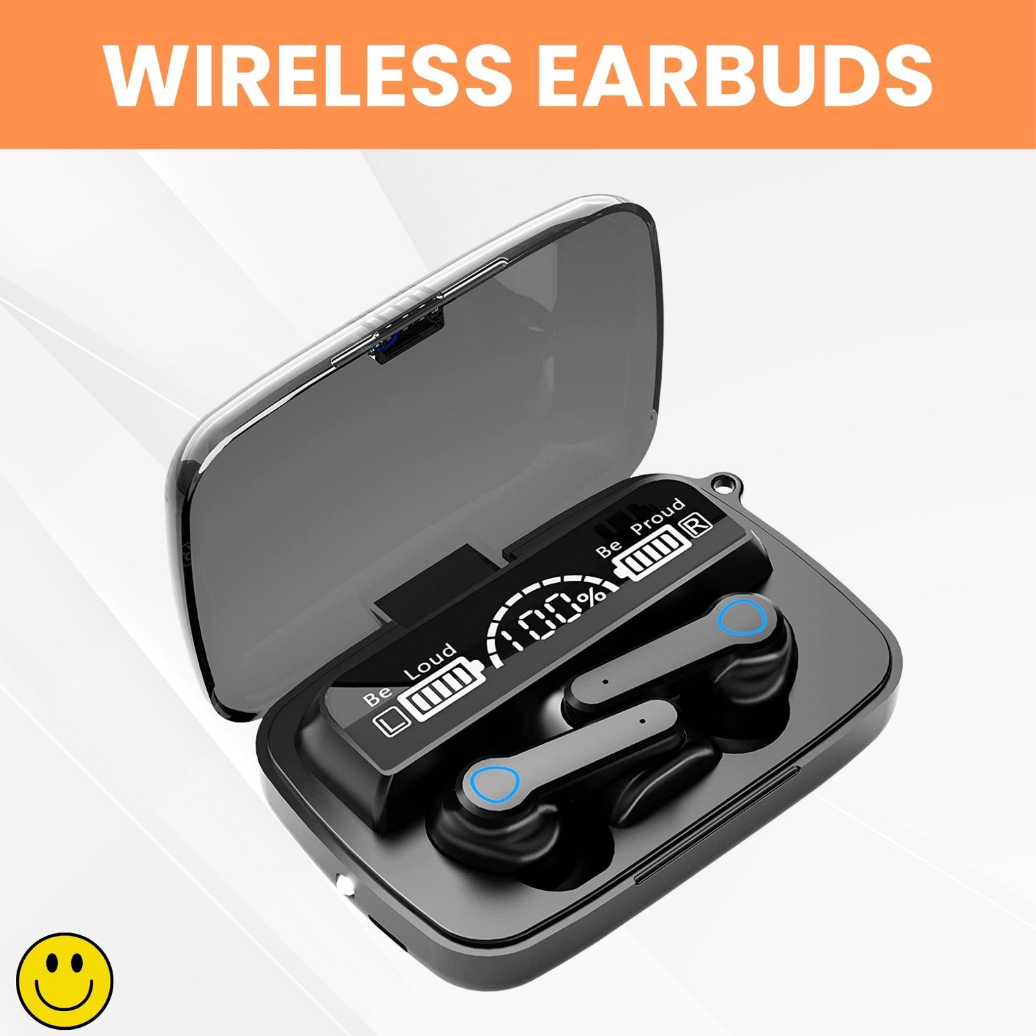 Image of Lynacz Original Bluetooth Earbuds Compatible for Oppo Enco X3, Touch Controls & Crystal Sound Bluetooth Headset (Black, In the Ear)