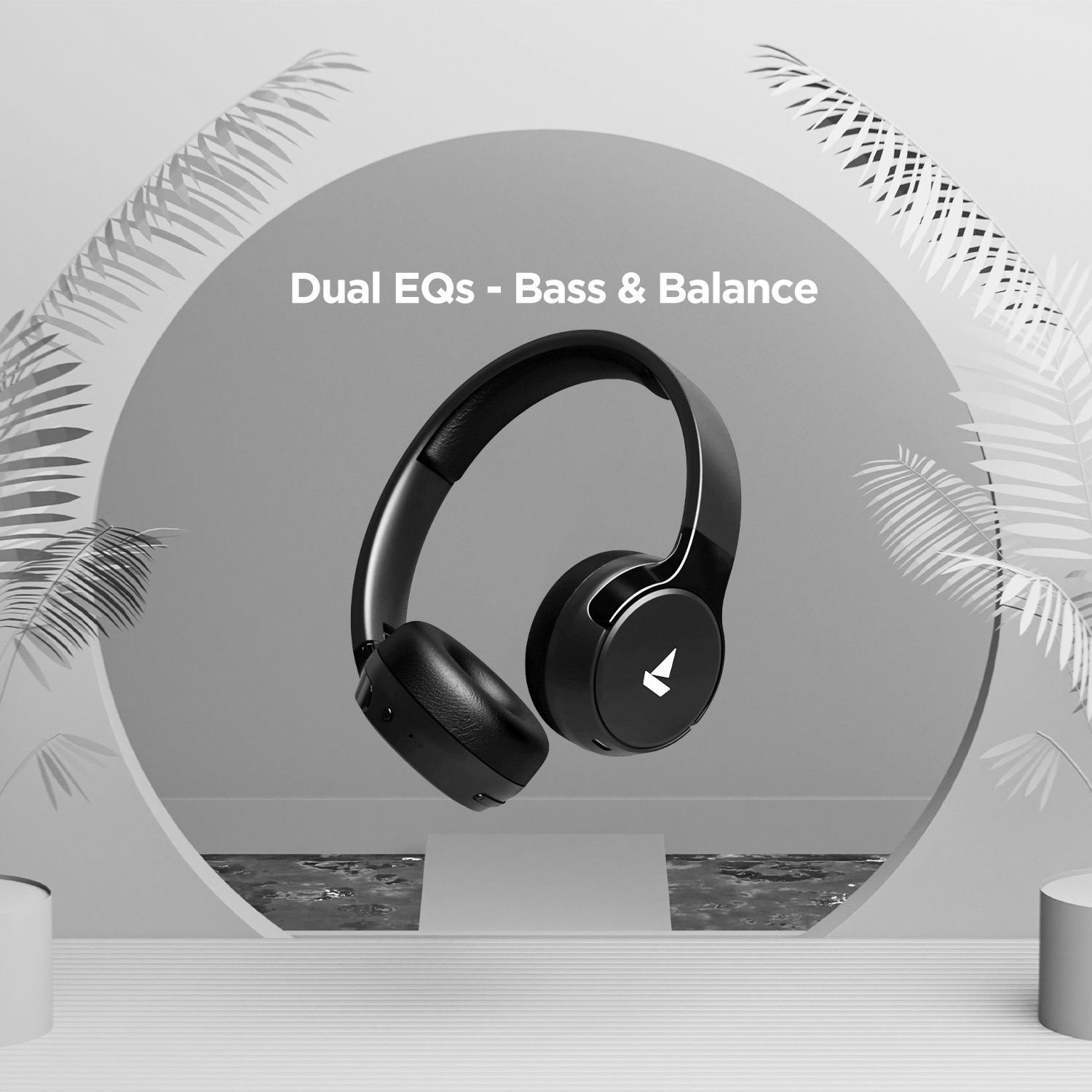 boAt Rockerz 650 with 60 Hours Battery Backup Bluetooth (Active Black