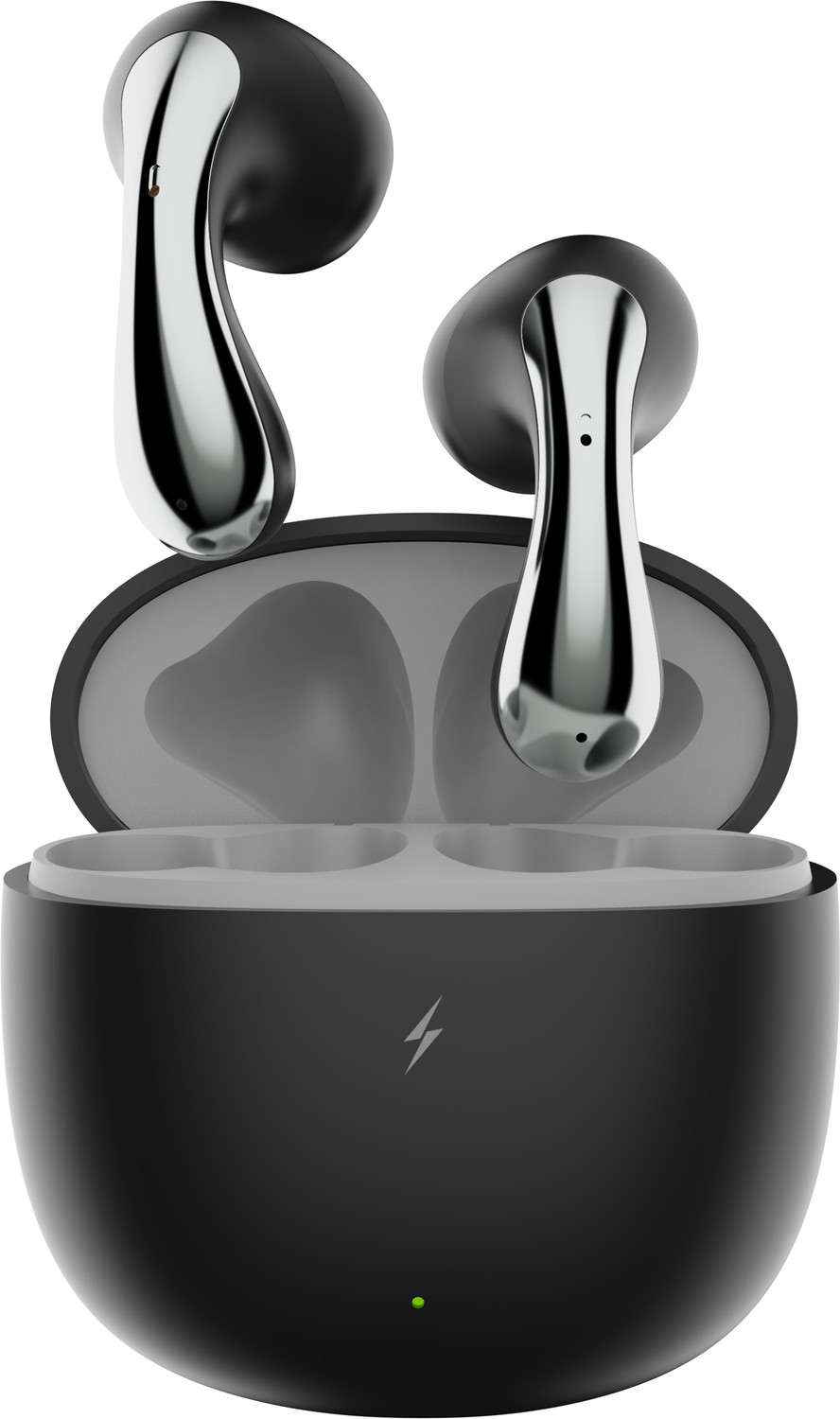 Image of Fire-Boltt Aero Lite TWS Earbuds, Custom EQ Profiles, 50H Battery, Quad Mic ENC, BT 5.4 Bluetooth Headset (Polar White, True Wireless)