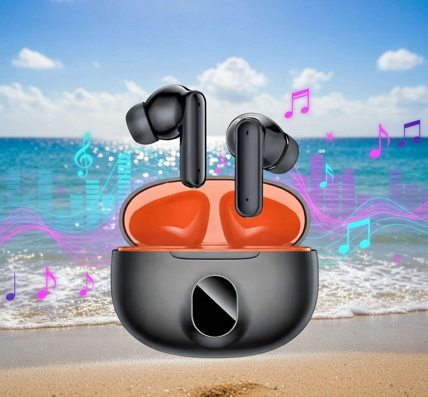 Image of GHEREL Wireless Ear Buds X550 for Black Shark 3 Pro Earphones Bluetooth Headset (White, True Wireless)