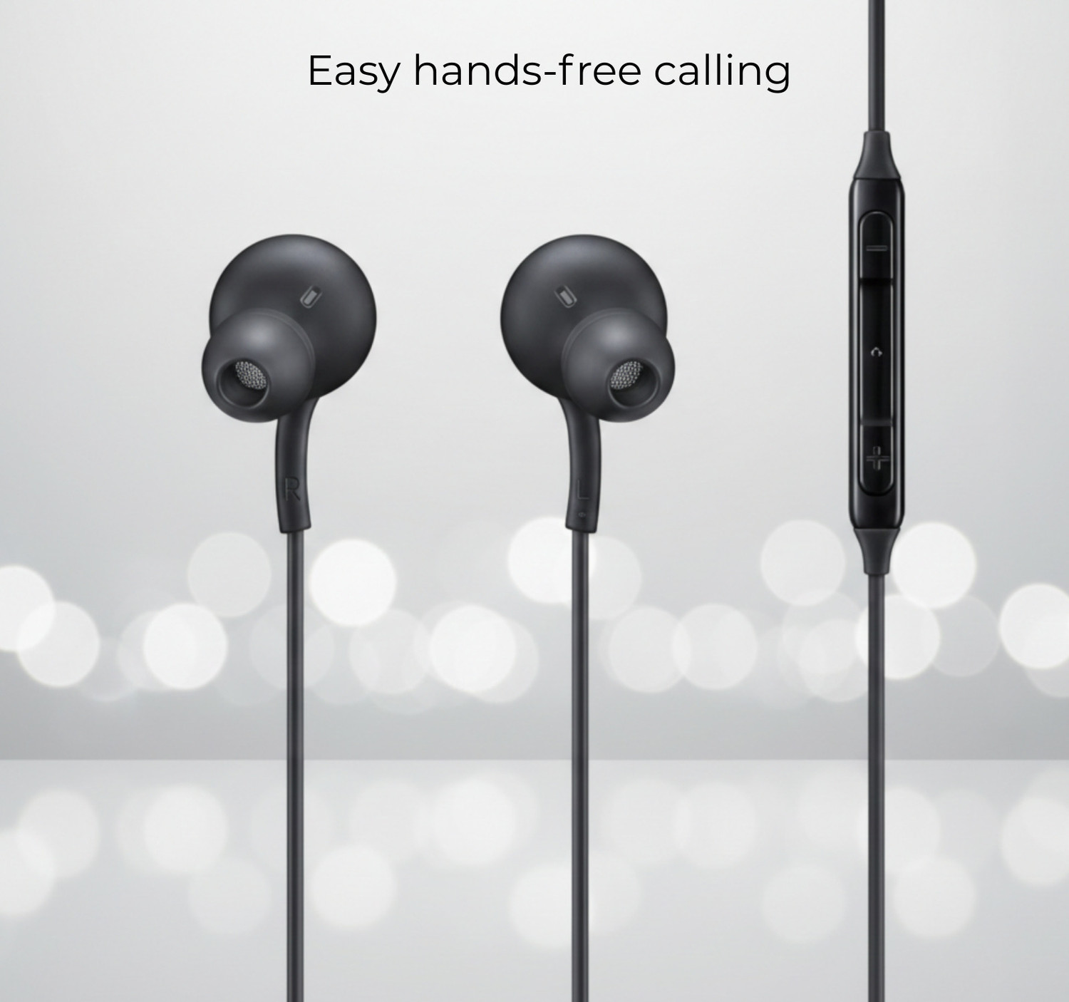 Image of Lynacz Wired Earphone Type-C Samsang Wired Headset (Black, In the Ear)