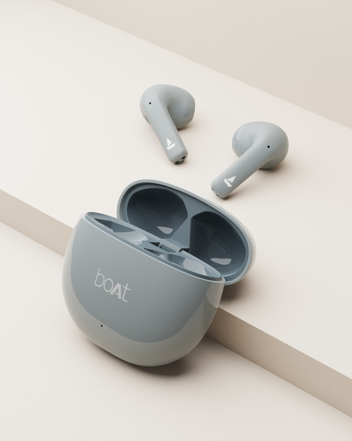 Image of boAt Airdopes 141 Elite ANC Bluetooth Headset (Grey, True Wireless)