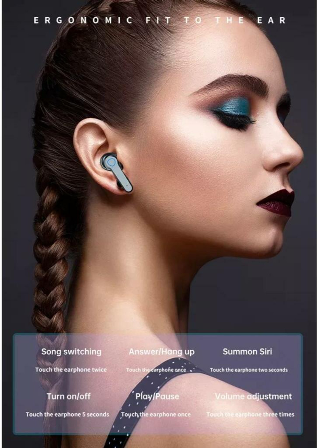 Image of Highnotes M19 Earbuds /TWS /buds 5.1 Earbuds with 280H Playtime, Headphones with Power Bank Bluetooth