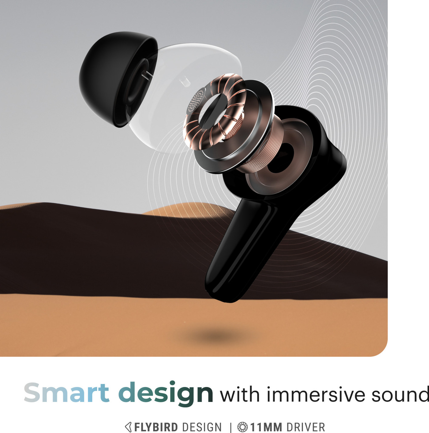 Image of Noise Buds VS102 Pro with ANC (25dB), 70 Hours Playtime, and ENC with Quad Mic Bluetooth